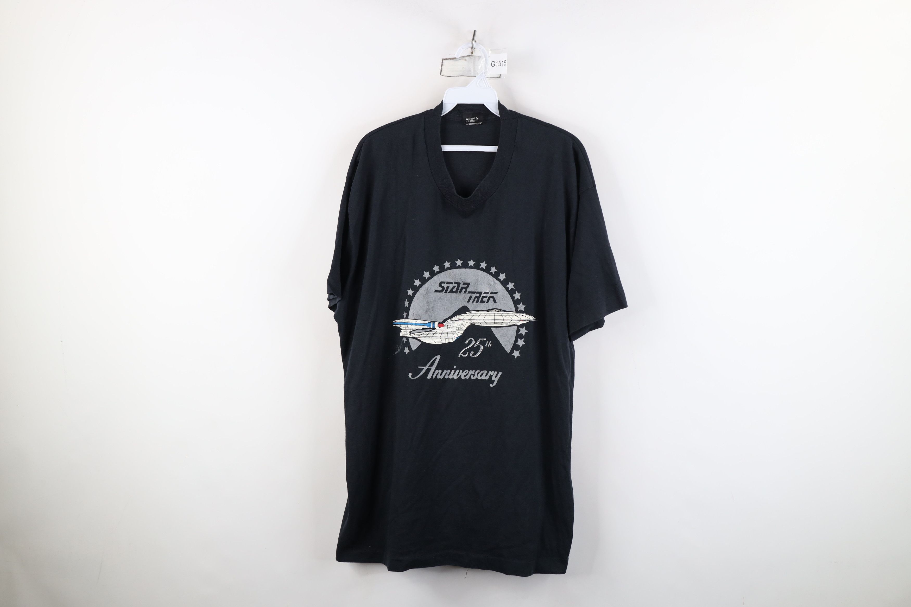 Vintage Vintage 90s 25th Anniversary Video Game T-Shirt Black USA Size US XXL / EU 58 / 5 - 1 Thumbnail