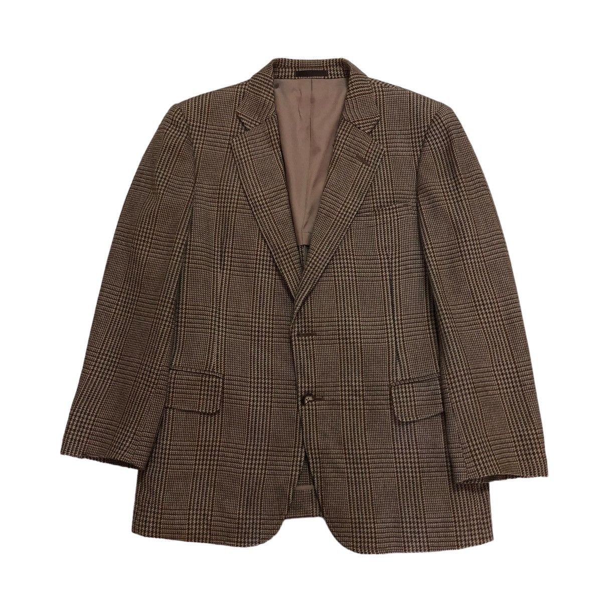 Burberry 🔥VINTAGE BURBERRYS NOVA CHECK WOOL JACKET DOUBLE COLLAR Size US M / EU 48-50 / 2 - 1 Thumbnail