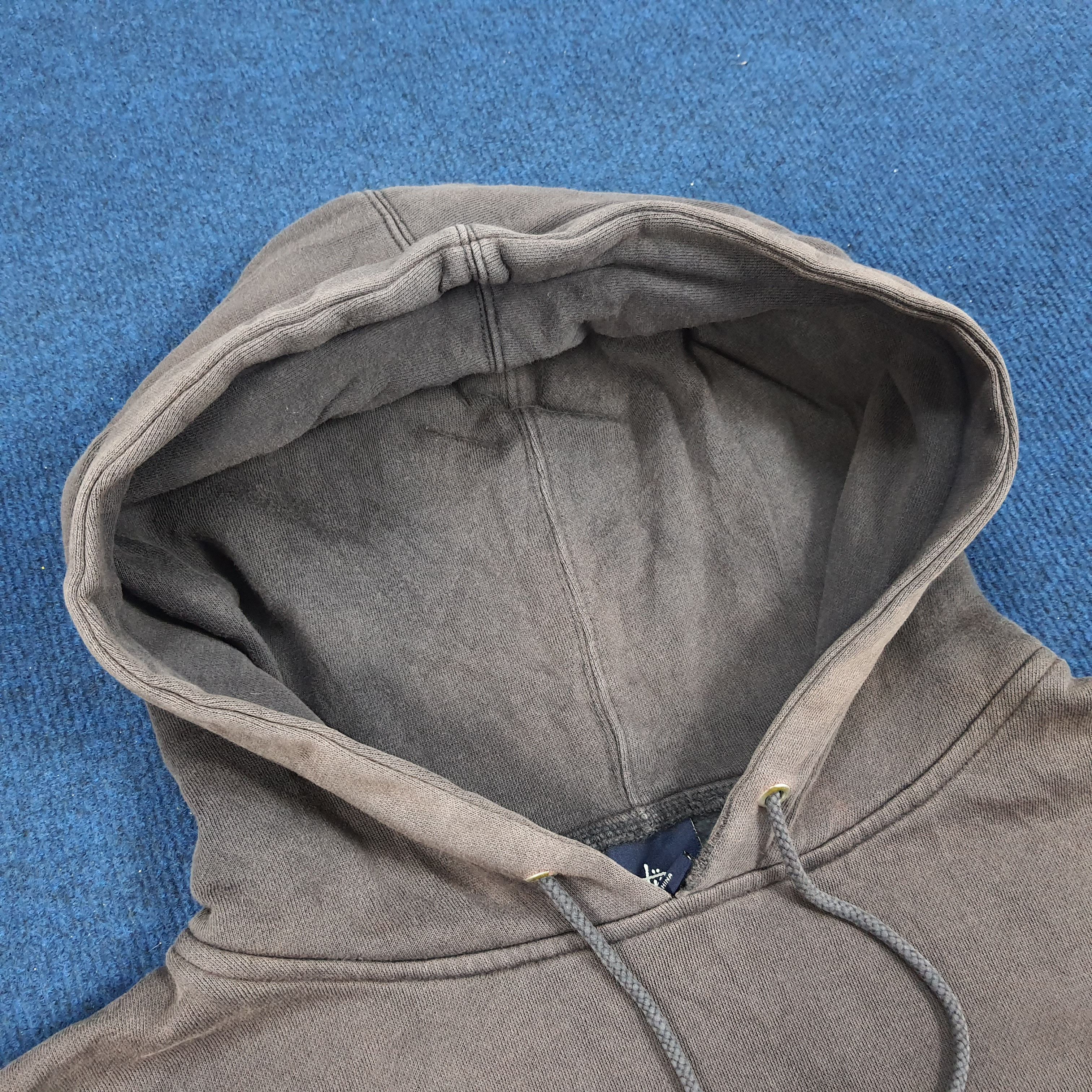 Stussy × Vintage Vintage Stussy Spell Out Custom Back Logo Hoodies Size US XL / EU 56 / 4 - 4 Thumbnail