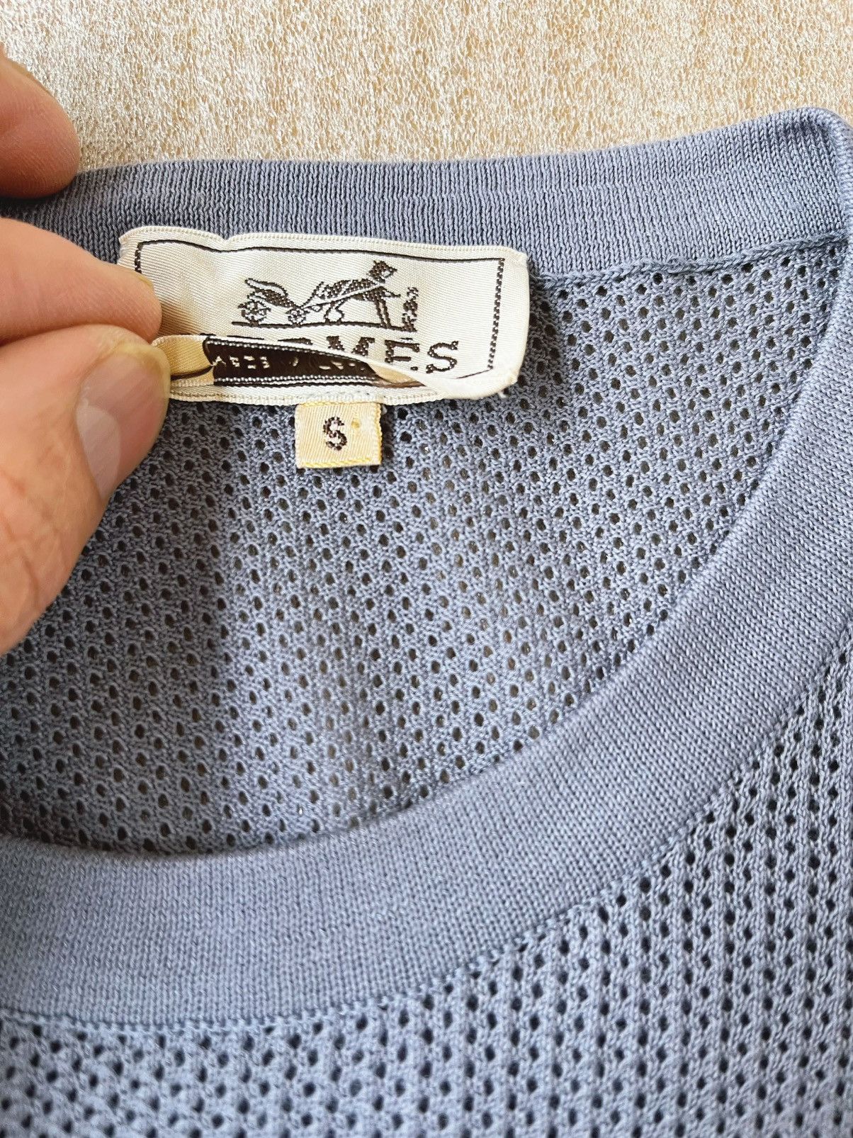 Hermes Hermès mesh design style Size US M / EU 48-50 / 2 - 3 Thumbnail