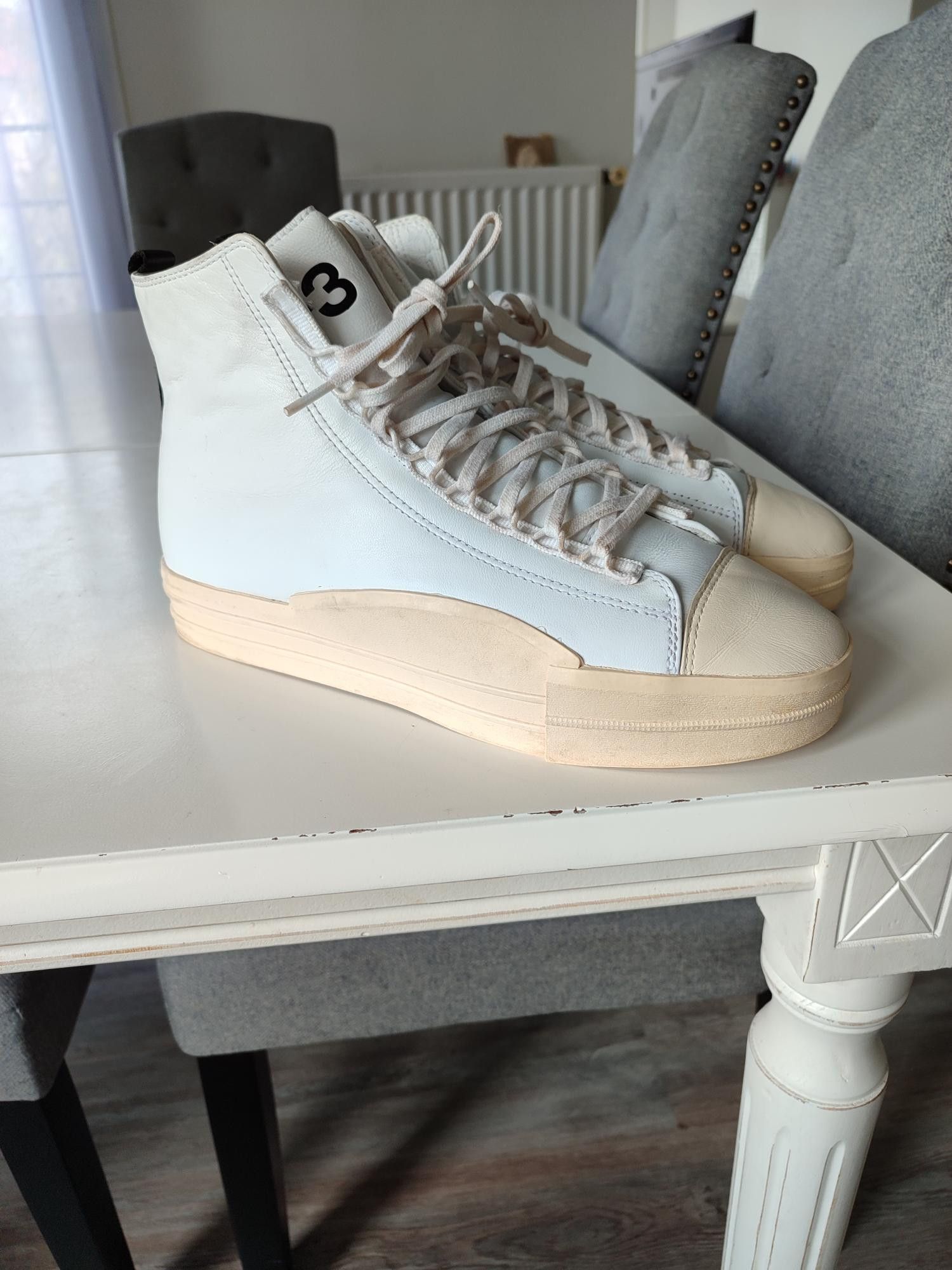 Y-3 BASKETS YOHJI YAMAMOTO YUBEN MID Size US 9.5 / EU 42-43 - 8 Thumbnail