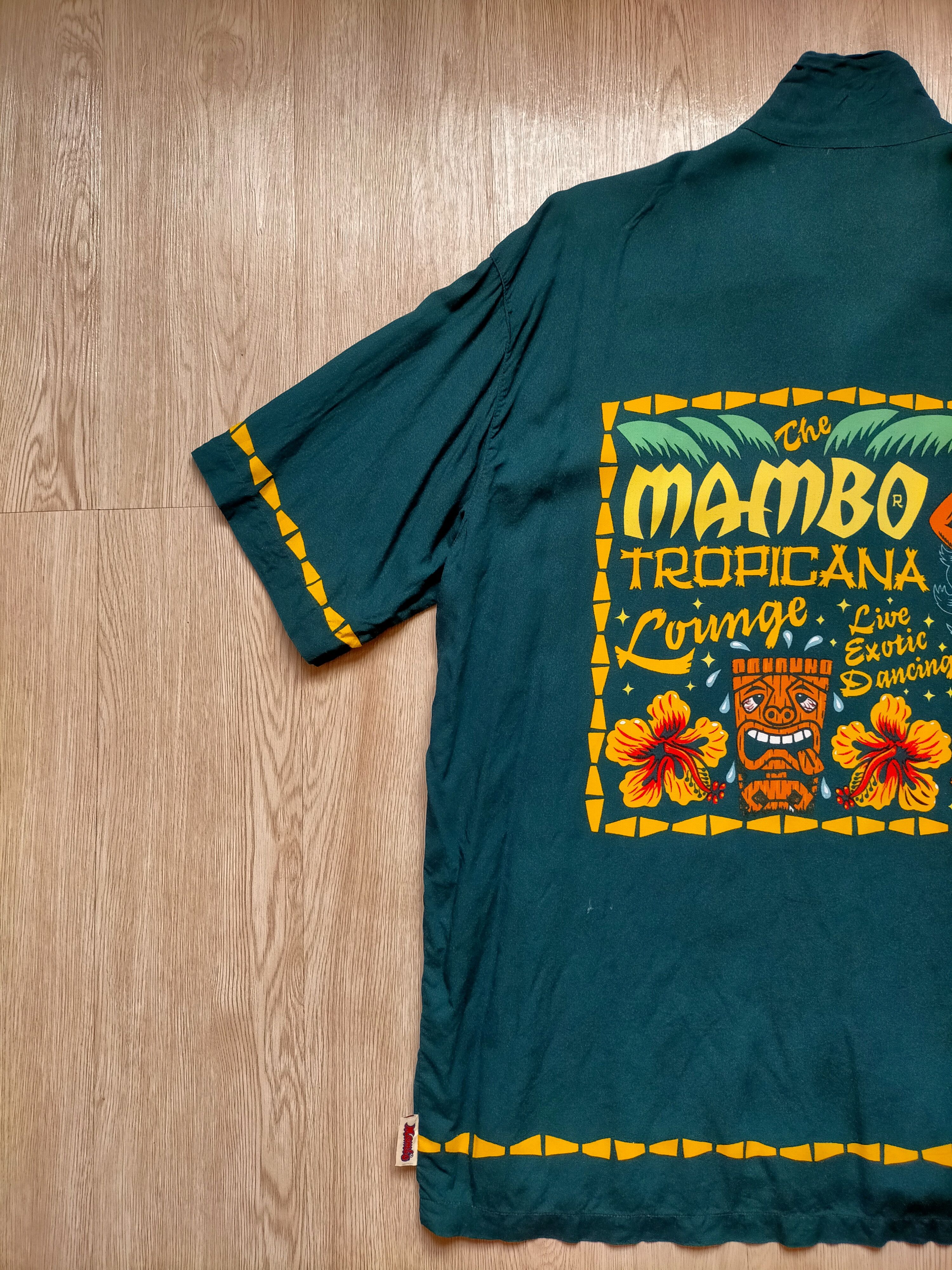 Mambo Vintage 90s Mambo Loud Hawaii Rayon Shirt Button Ups Size US M / EU 48-50 / 2 - 7 Thumbnail