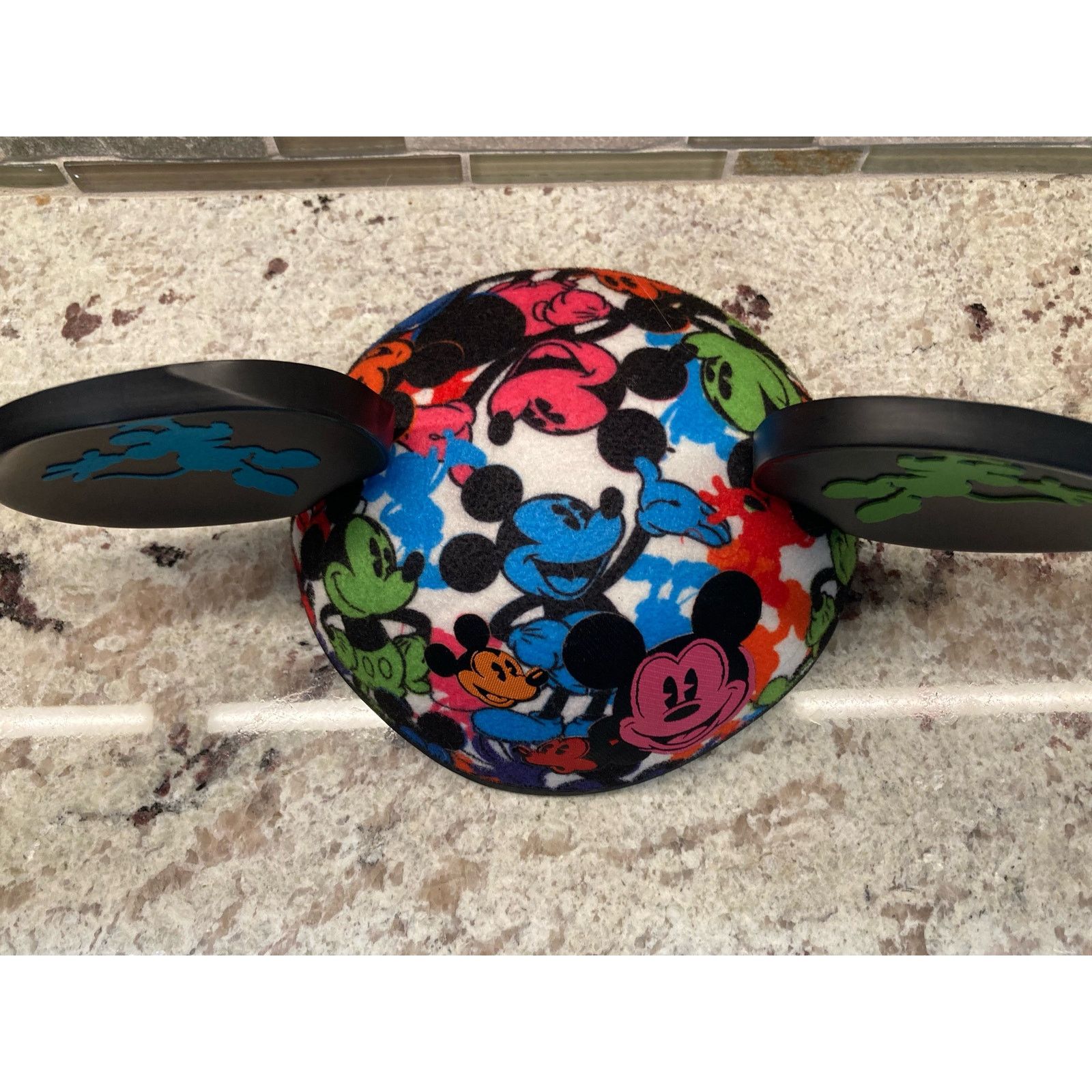 Disney Disneyland Disney World Parks Multi Color Mickey Mouse Ears Size ONE SIZE - 4 Thumbnail