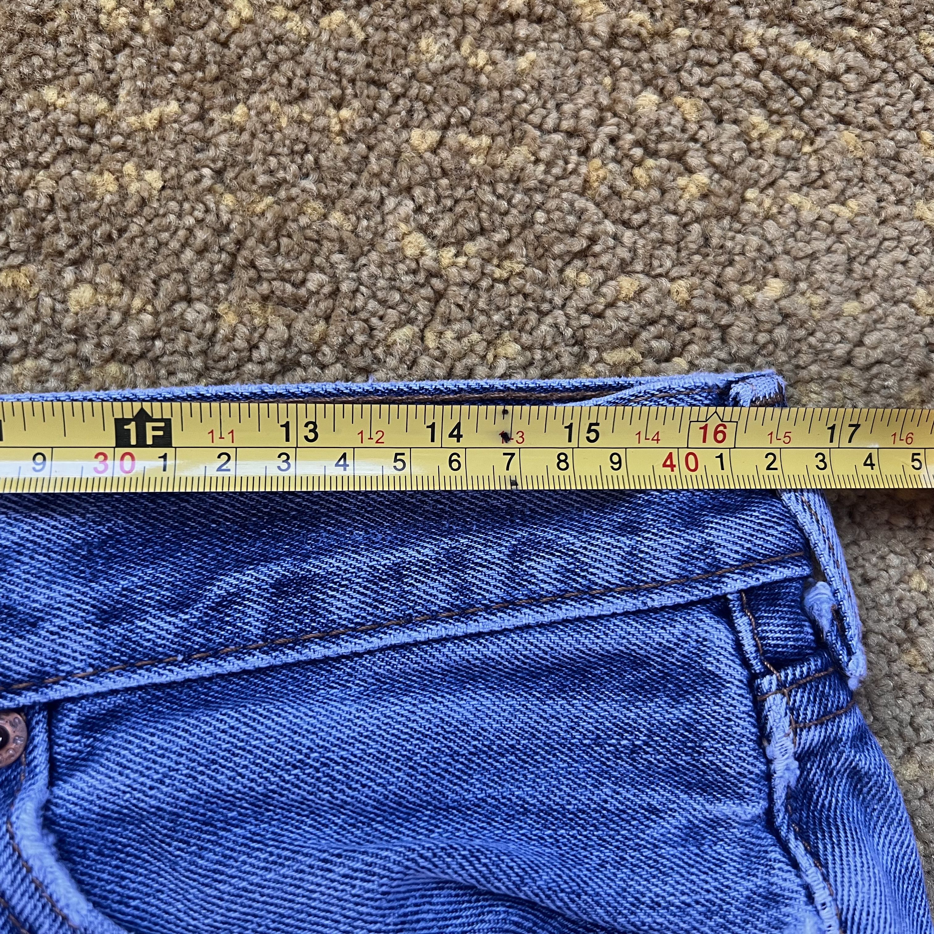 Levi's Vintage Clothing × Vintage Levi's 505 light blue ripped, distressed jeans Size US 32 / EU 48 - 8 Thumbnail