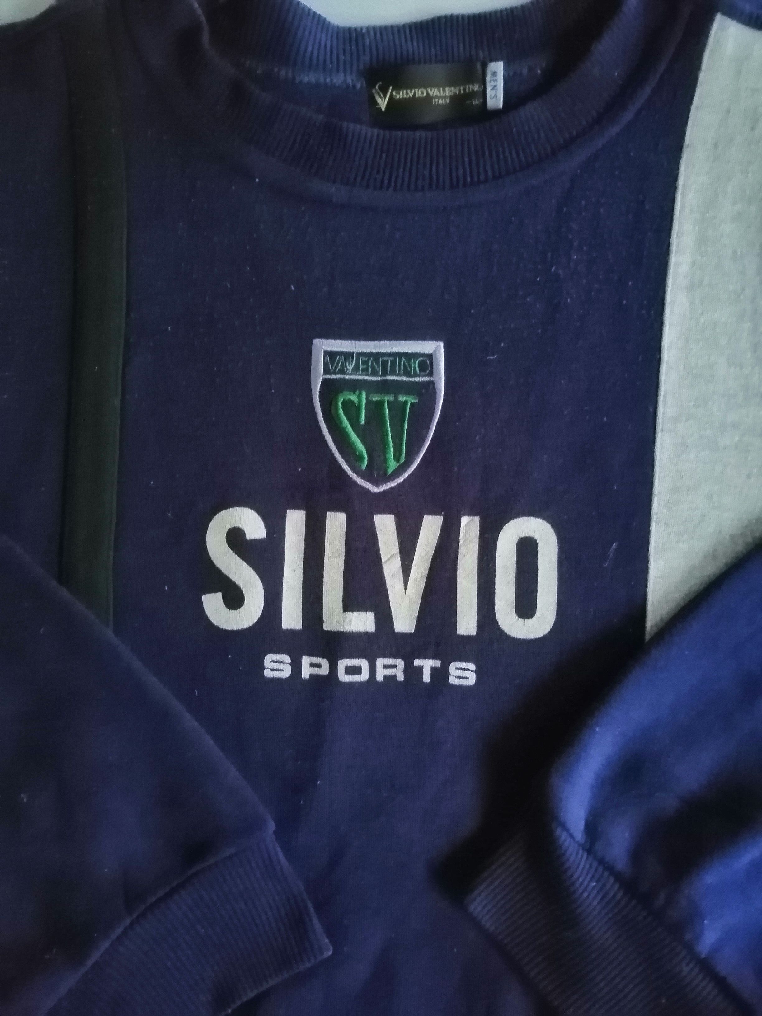 Designer × Valentino Vintage Silvio Valentino Italy Silvio Sports Sweatshirt Size US L / EU 52-54 / 3 - 2 Thumbnail