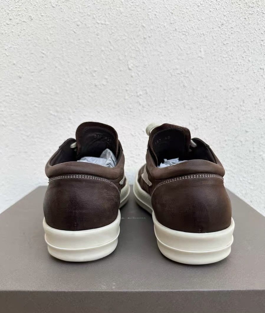 Rick Owens Rick Owens low-top brown white, earth tone Size US 8.5 / EU 41-42 - 5 Thumbnail
