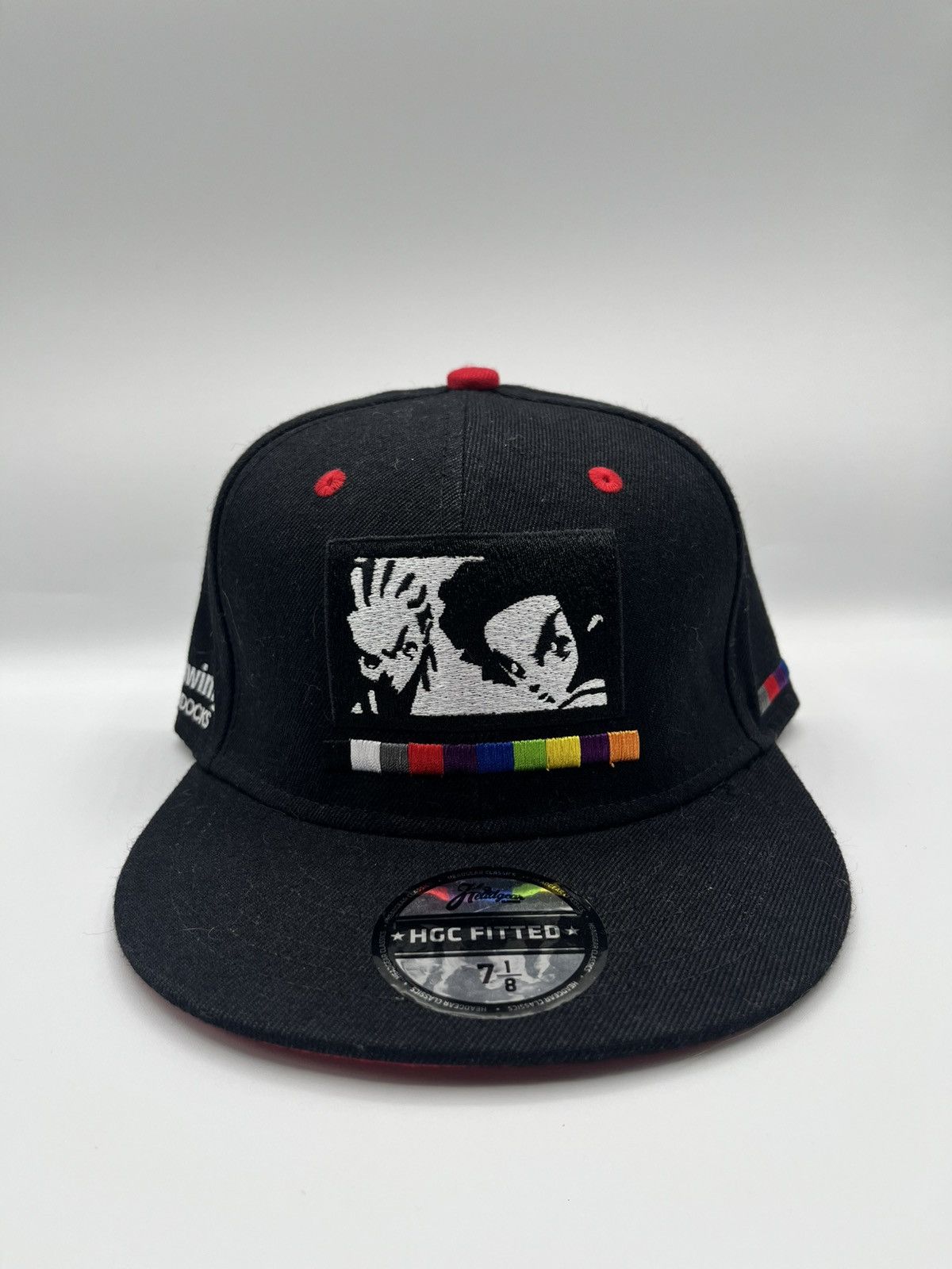 Other The Boondocks Black Adult Swim Fitted Hat Size 7 1/8 Size ONE SIZE - 1 Thumbnail