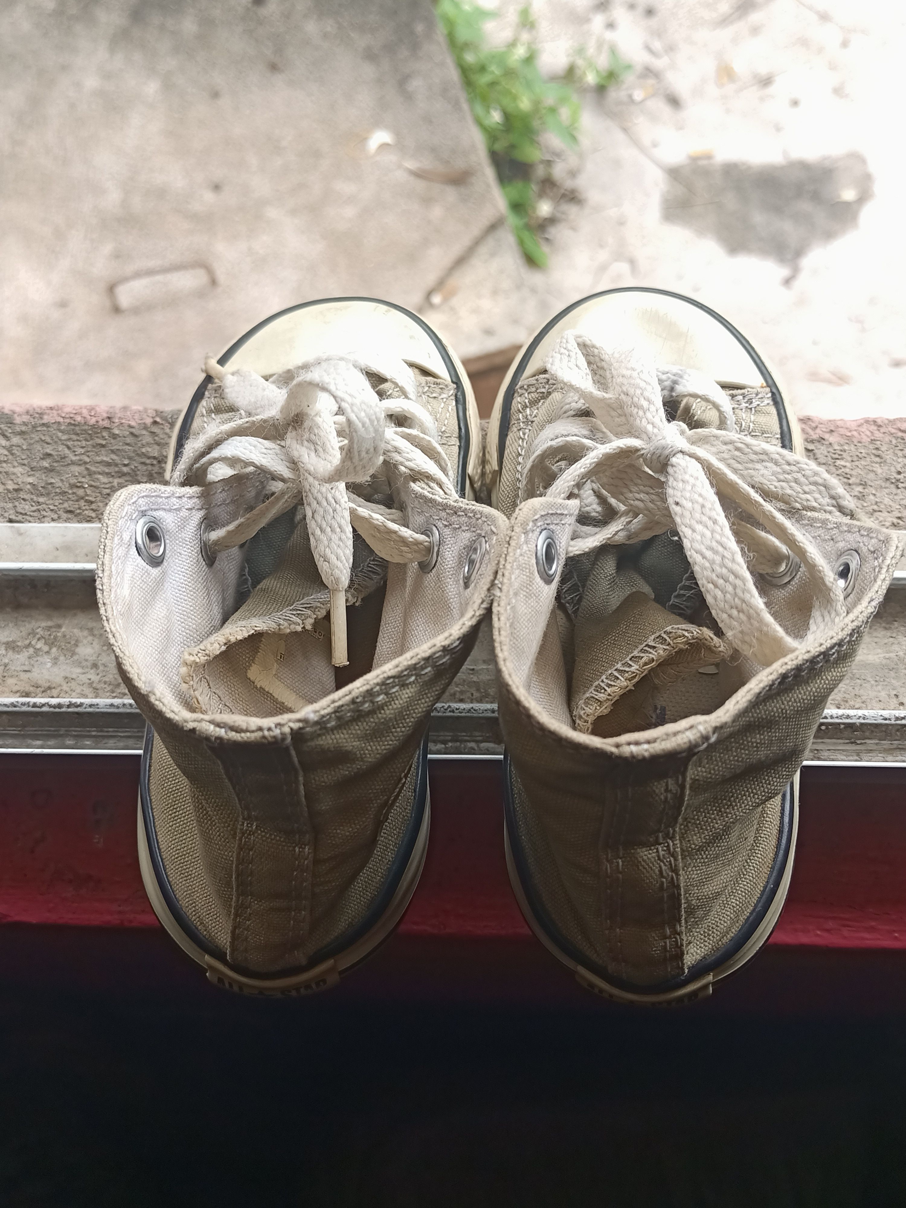 Vintage Light Grey Toddler H.Top Convers AllStar 2/3 Years Boys Girl Size US 7 / EU 40 - 10 Thumbnail