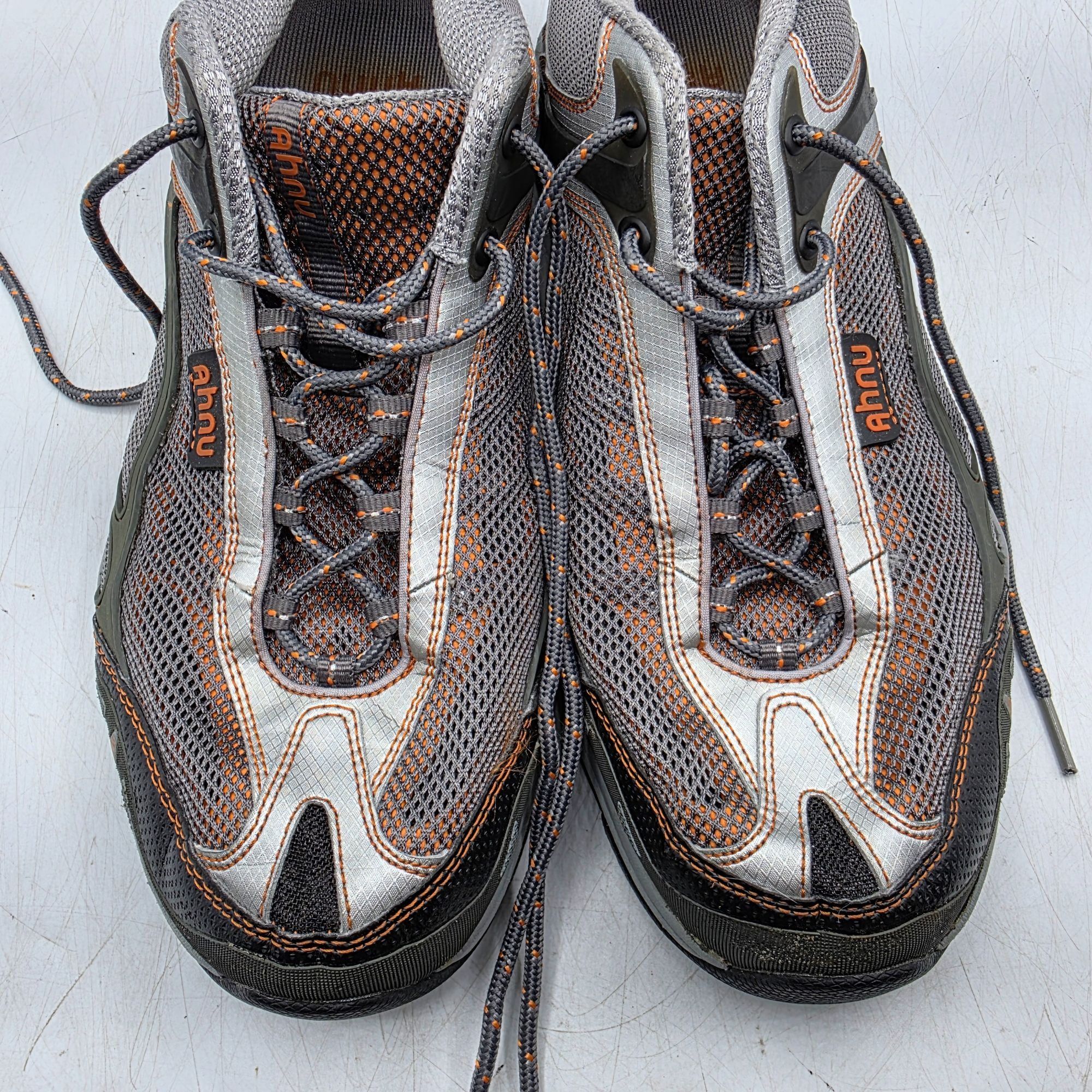 Other Ahnu Mens 11 Gray Hiking Shoes Vibram Soles Camping Outdoors Size US 11 / EU 44 - 10 Thumbnail
