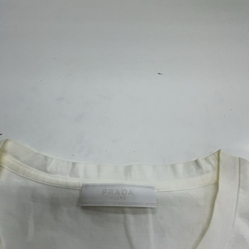 Prada Prada Logo Pocket Cotton TShirt-2506 Size US M / EU 48-50 / 2 - 8 Thumbnail