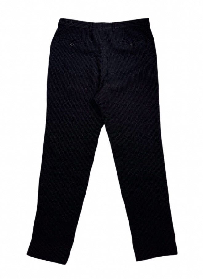 Armani Armani Collezioni Vintage Mens Striped Wool Trousers Sz 54R Size US 38 / EU 54 - 2 Thumbnail