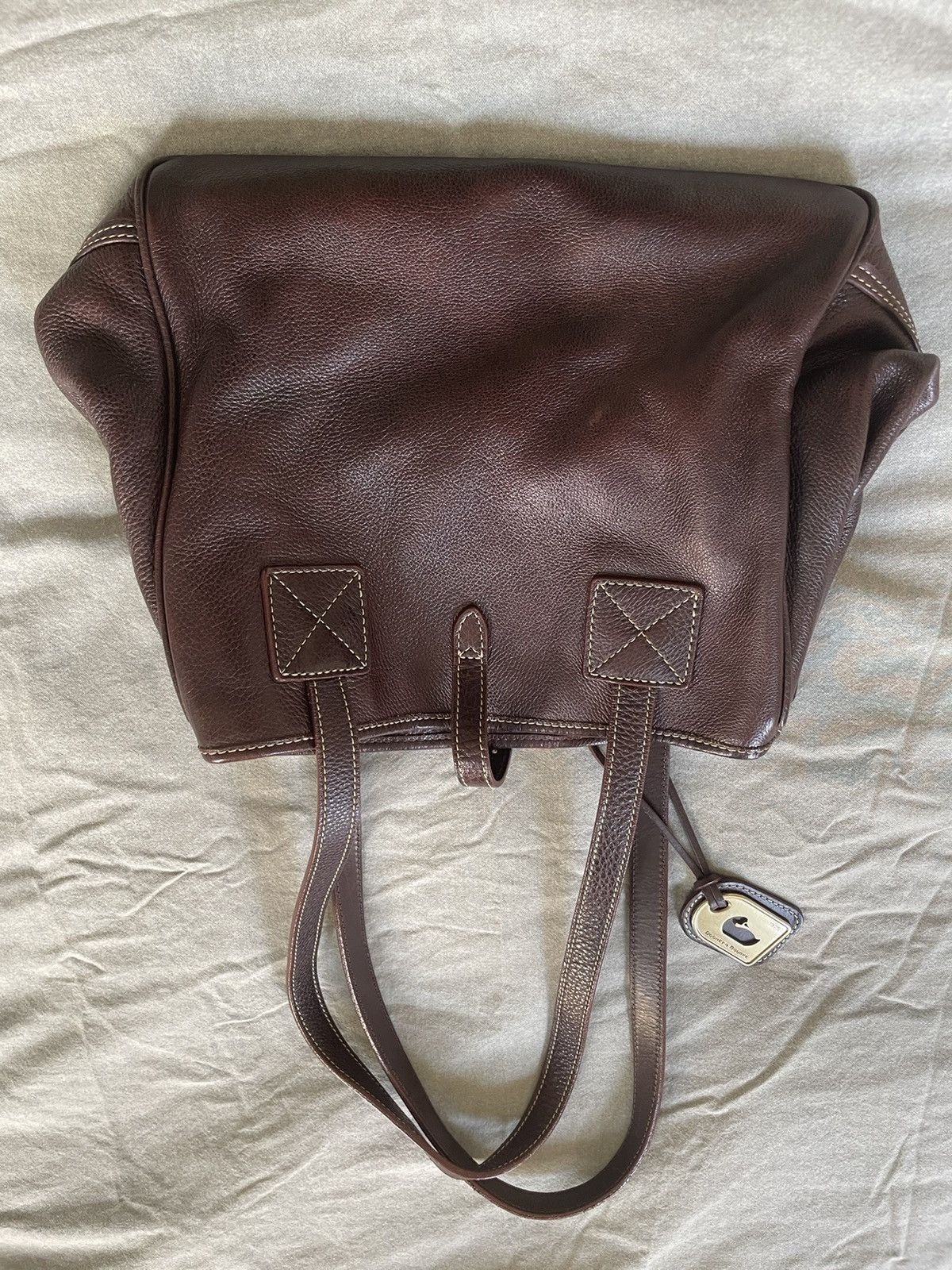 Dooney & Bourke VINTAGE DOONEY & BOURKE LEATHER SATCHEL Size ONE SIZE - 5 Thumbnail