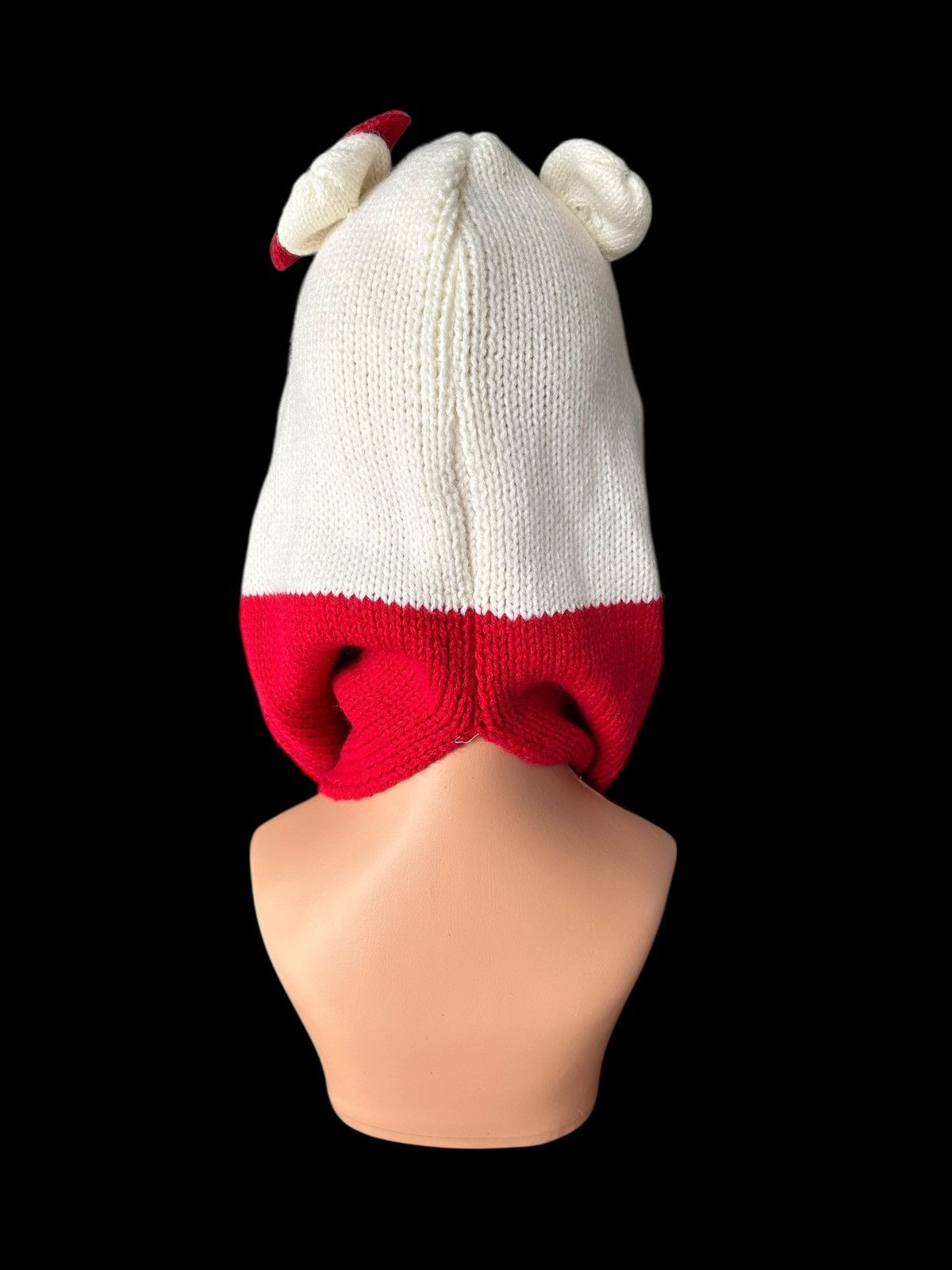 Anime Vintage Hello Kitty Scarf Beanie Hats knitt Rare Size ONE SIZE - 5 Thumbnail