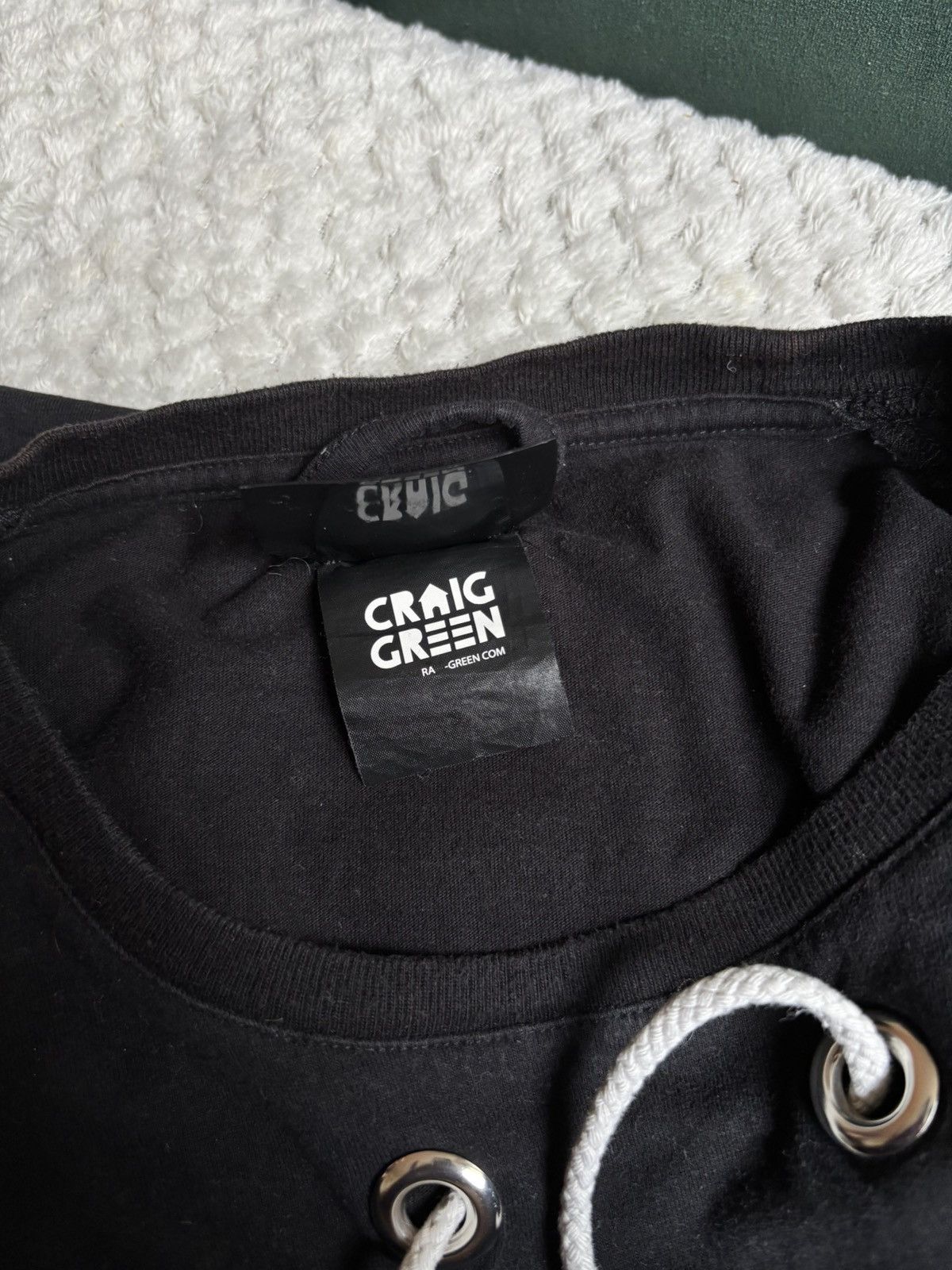 Craig Green Vintage Shoelace LS T-Shirt Size US S / EU 44-46 / 1 - 5 Thumbnail