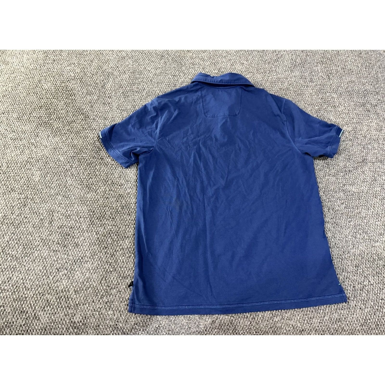 Tommy Bahama Tommy Bahama Polo Shirt Mens S Blue IslandZone Moisture Wicking Performance Short Sleeve Size US S / EU 44-46 / 1 - 6 Thumbnail