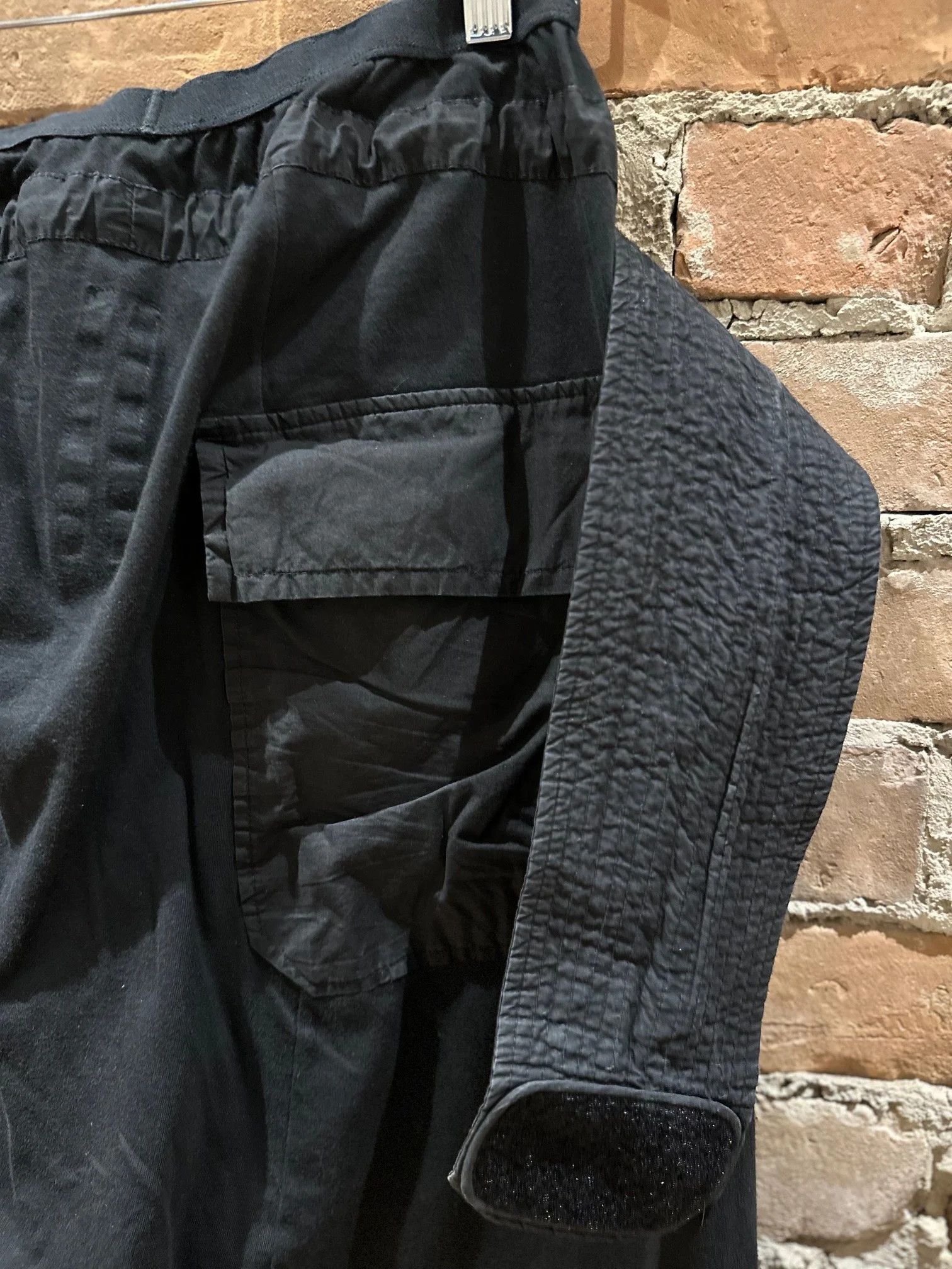 Rick Owens Drkshdw Rick Owens DRKSHDW Drop-Crotch Creatch Cargo Size US 30 / EU 46 - 7 Thumbnail