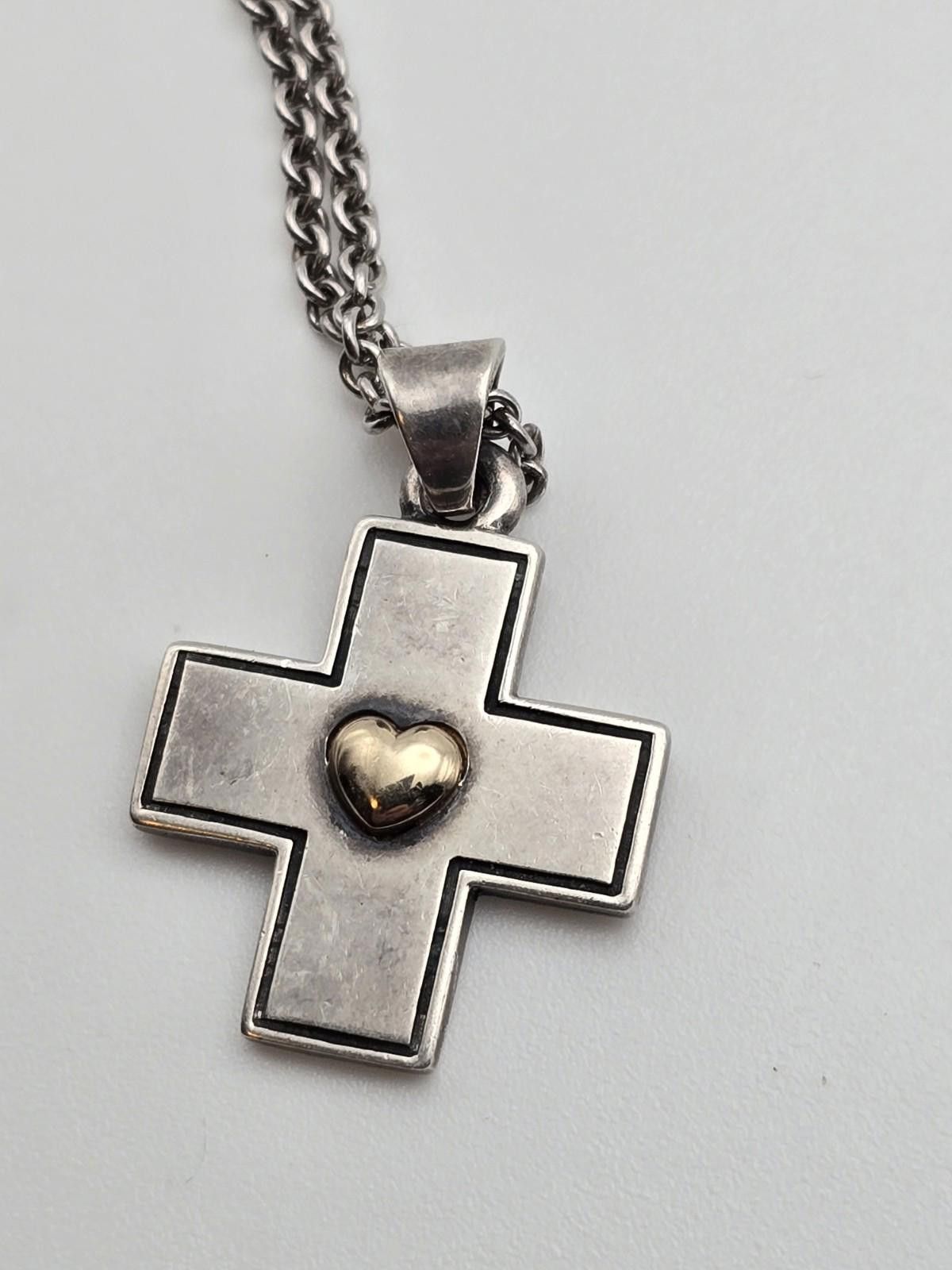 Other Retired James Avery “Heart of Gold” Pendant chain, 14k + 925 Size ONE SIZE - 2 Thumbnail