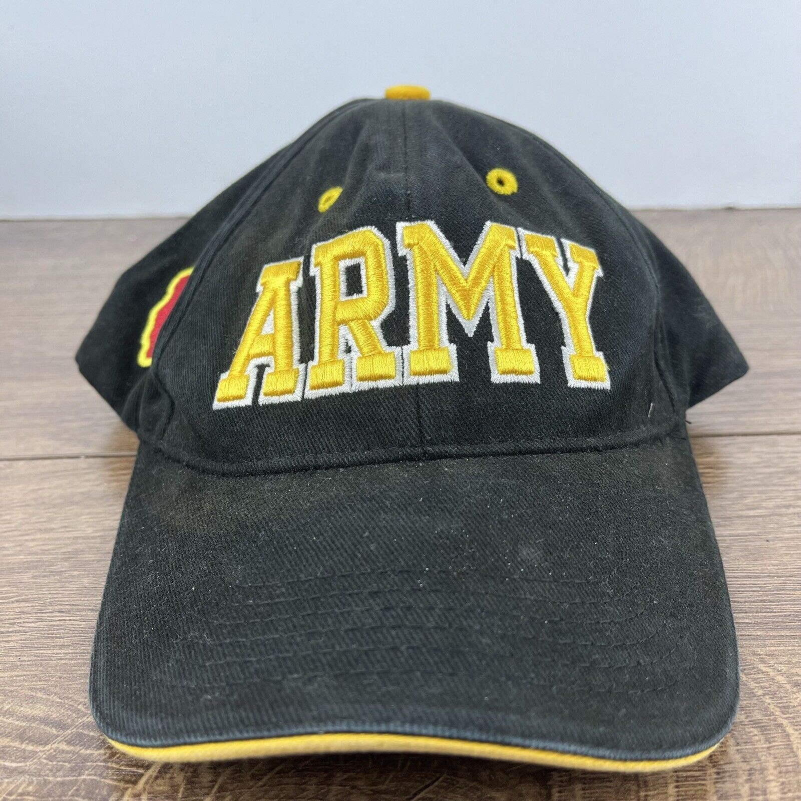 Other Army Hat United States Army Cap Hat Black Adjustable Hat Bla Size ONE SIZE - 2 Thumbnail