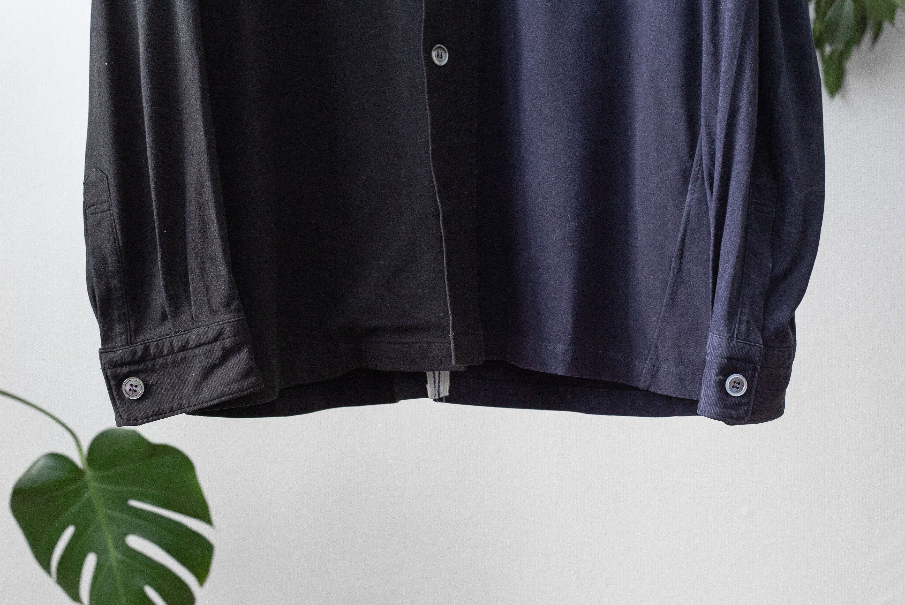 Comme des Garcons Homme 2001SS two-tone design shirt Size US S / EU 44-46 / 1 - 5 Thumbnail