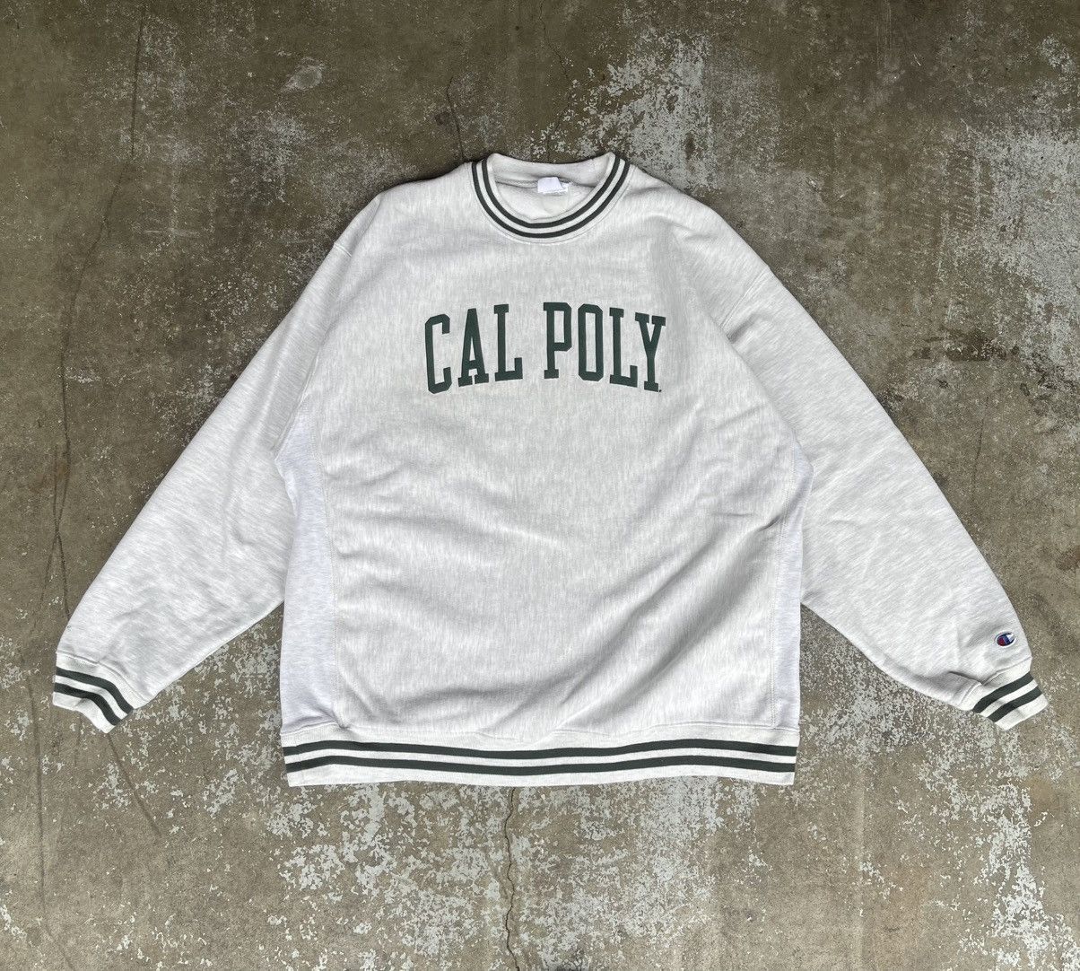 Champion Vintage Champion Reverse Weave Cal Poly Sweatshirt Size US XXL / EU 58 / 5 - 2 Thumbnail