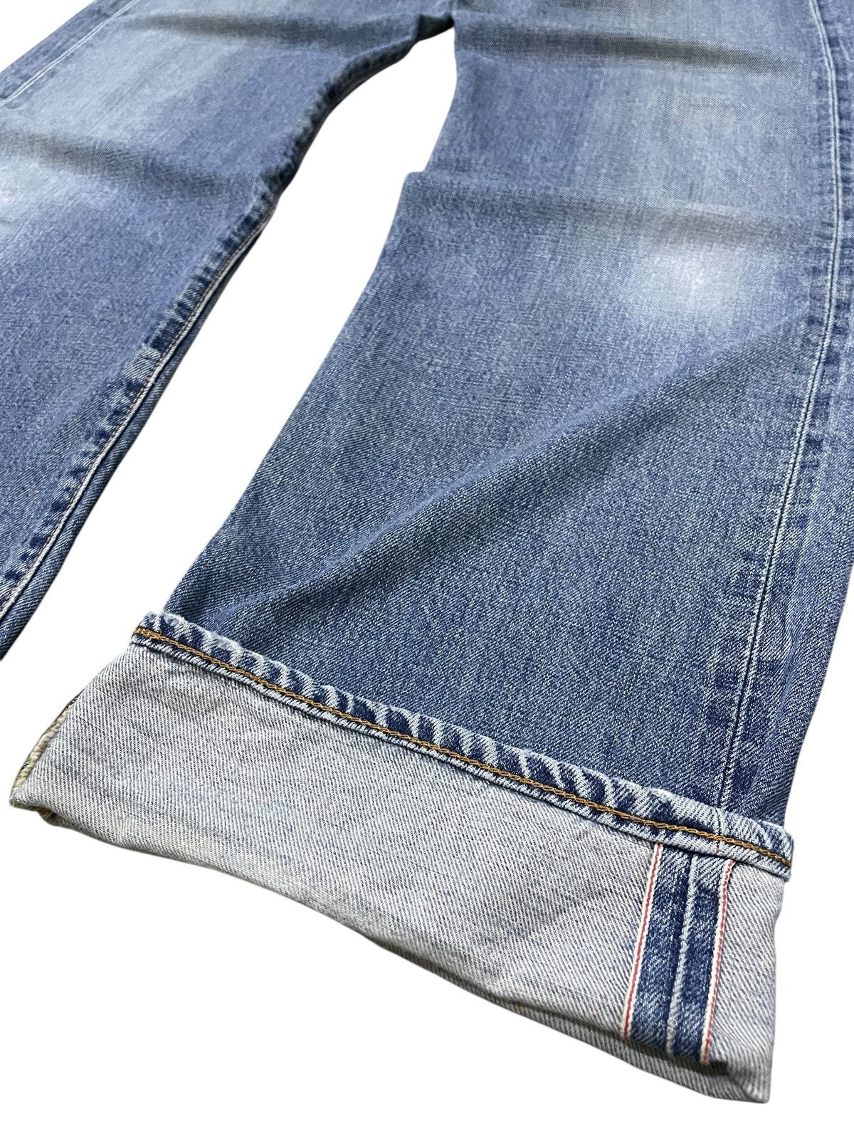 Edwin × Vintage Vintage OG Edwin 505 Loose Baggy Selvedge Jeans Size US 32 / EU 48 - 7 Thumbnail