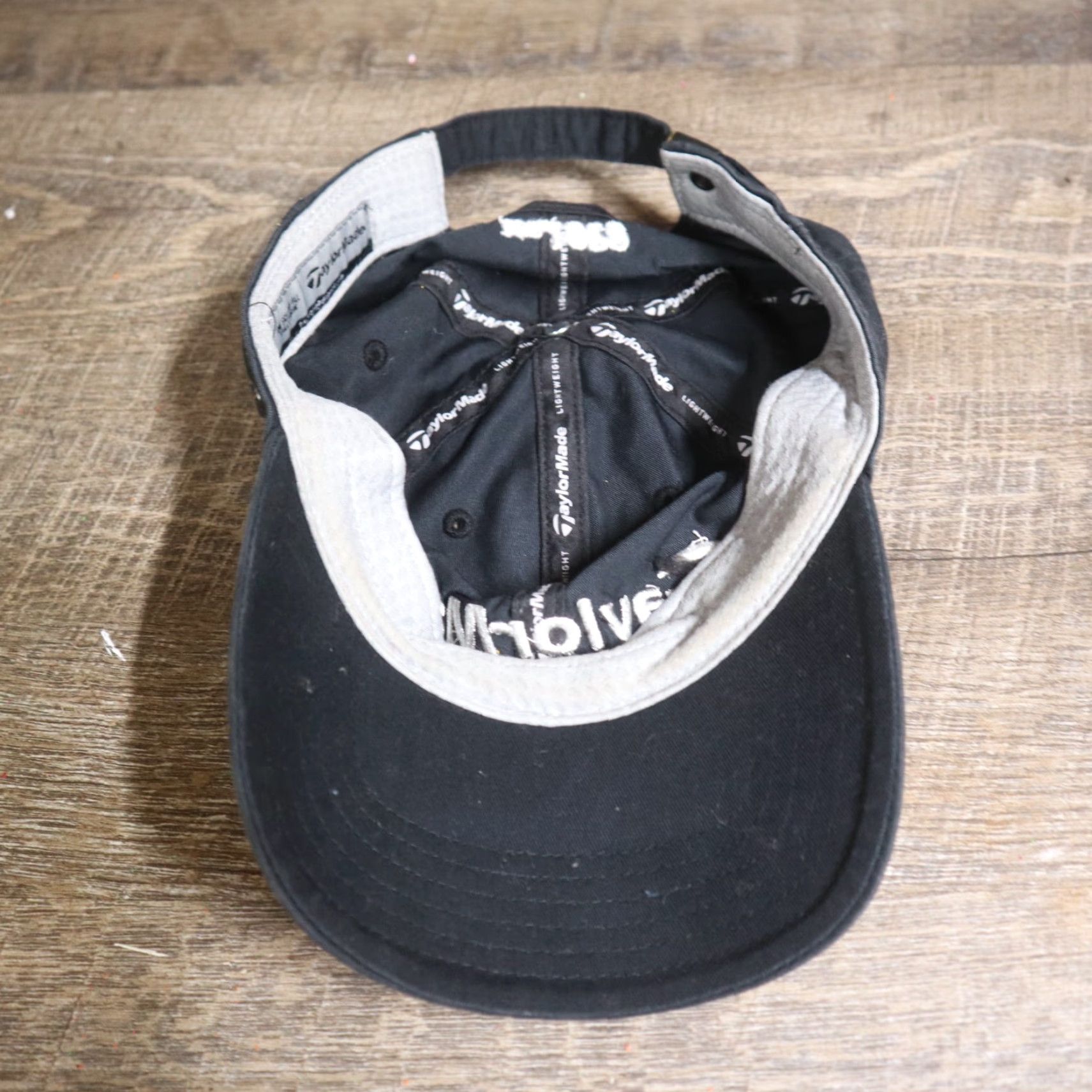 TaylorMade TaylorMade Brand Hat Golf Cap Adjustable Black Men’s Adult Strap Back Logo Golf Hat TaylorMade Adjustable Strapback Pale Size ONE SIZE - 5 Thumbnail