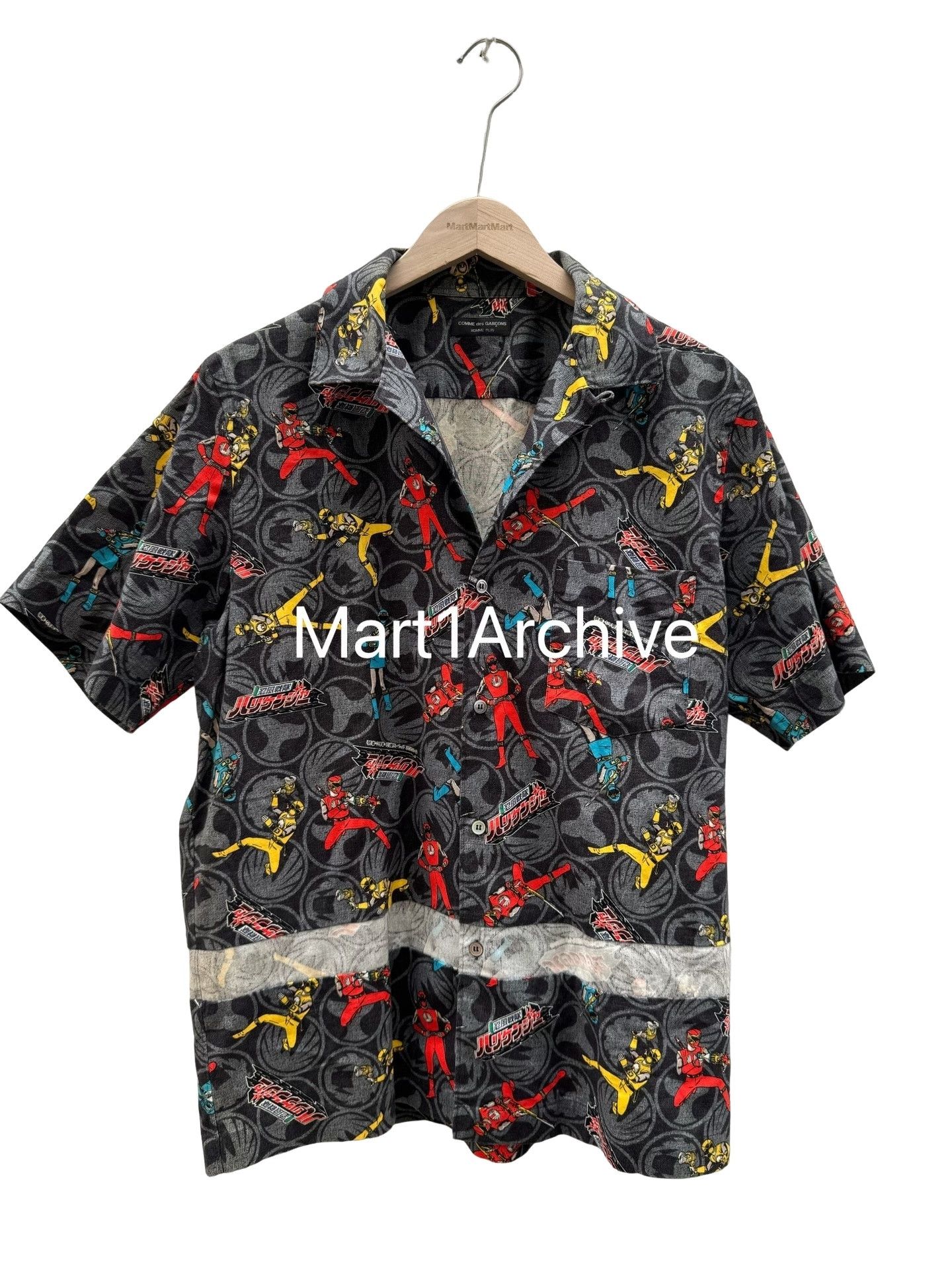 Comme des Garcons Comme Des Garçons Homme Plus Hurricanger Print Shirt M Size US M / EU 48-50 / 2 - 1 Thumbnail