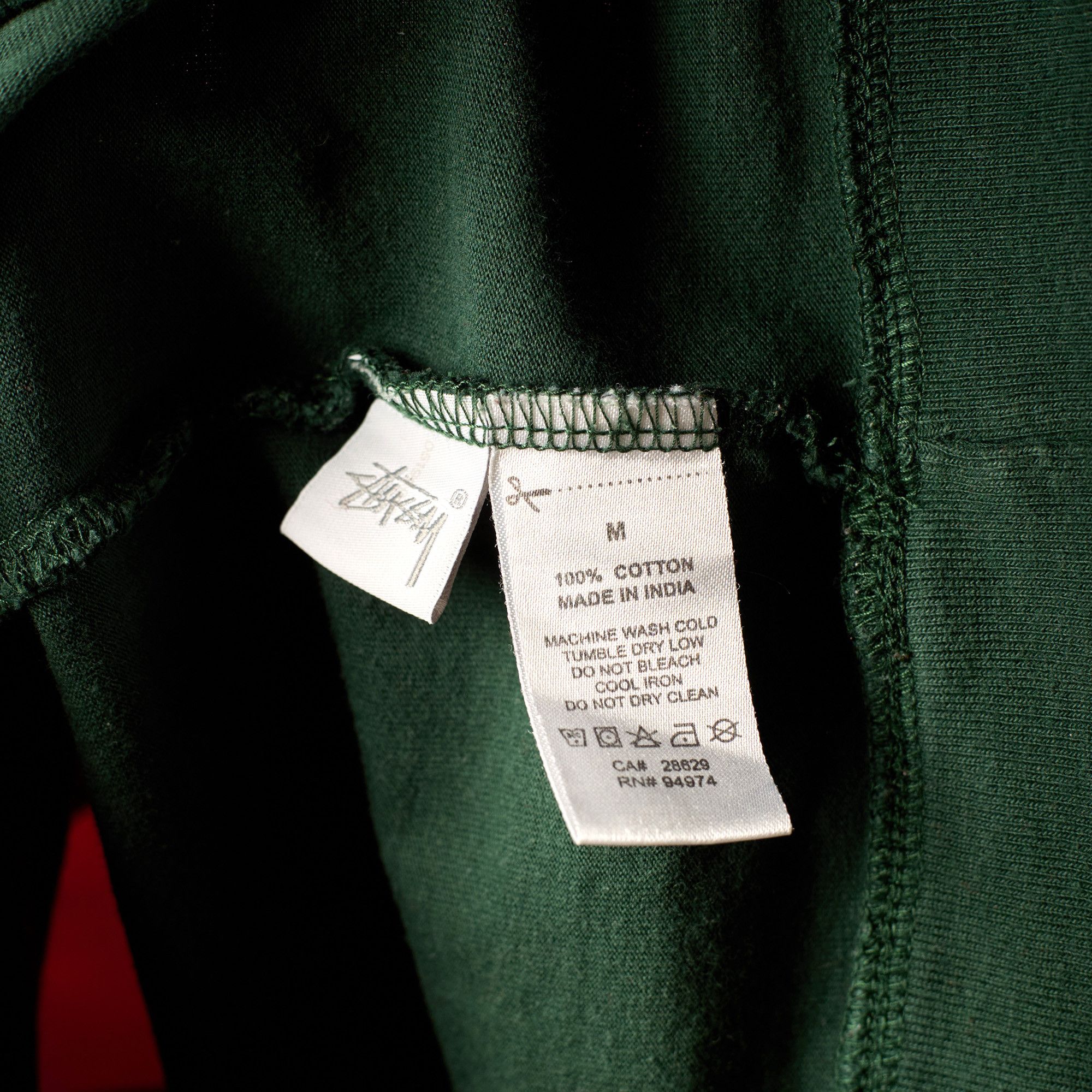 Stussy Stussy Pink Green Colorblock Henley Hoodie Athleisure Size US M / EU 48-50 / 2 - 7 Thumbnail