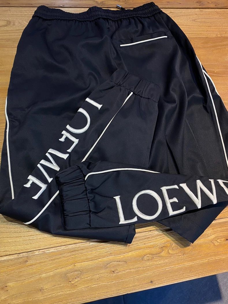 Loewe LOEWE sizeM Black comfortable quick-dry fabric letter LOGO Size 27" / US 4 / IT 40 - 7 Thumbnail