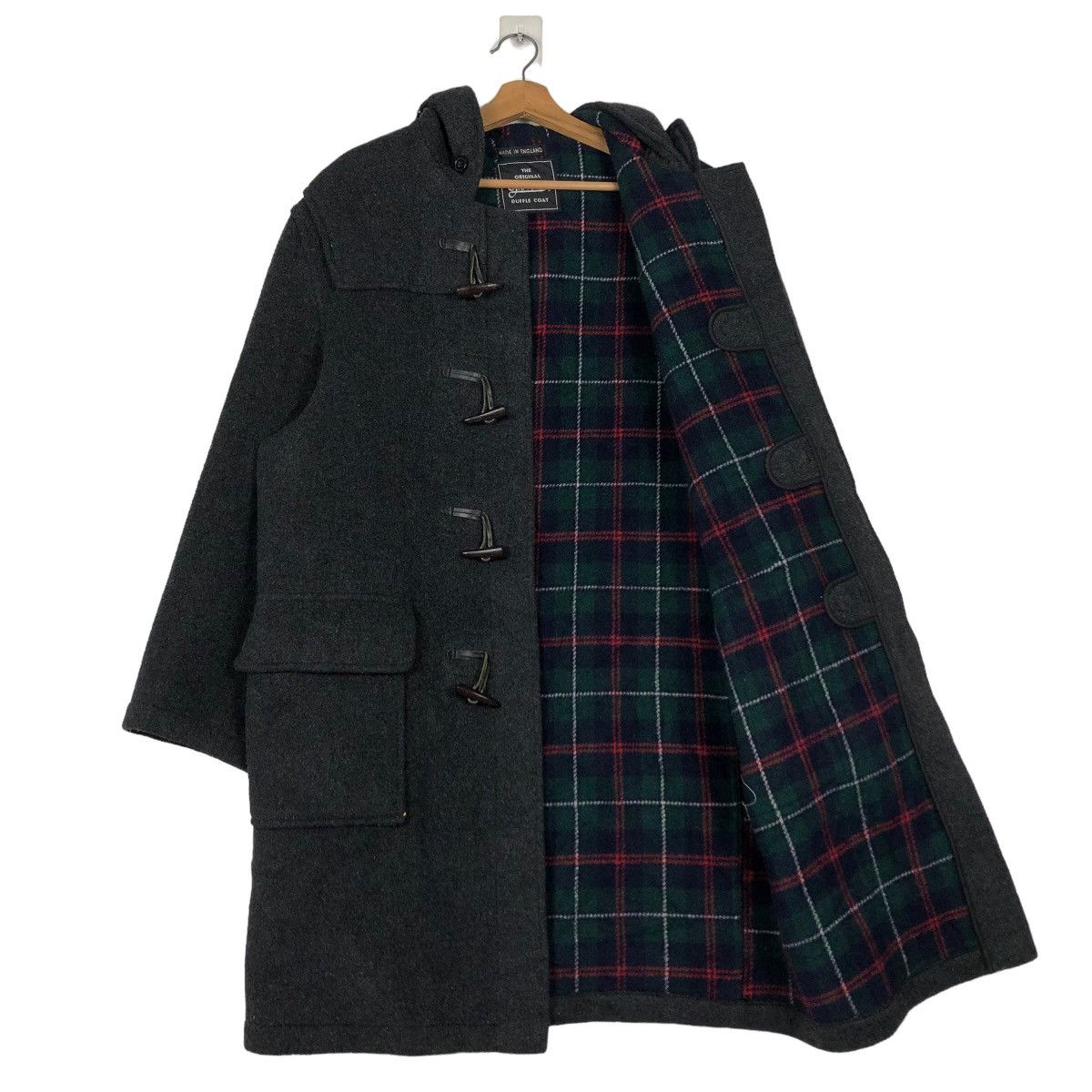 Gloverall 🔥Vintage Wool Long Jacket Duffle Gloverall England Blanket Size US M / EU 48-50 / 2 - 11 Thumbnail