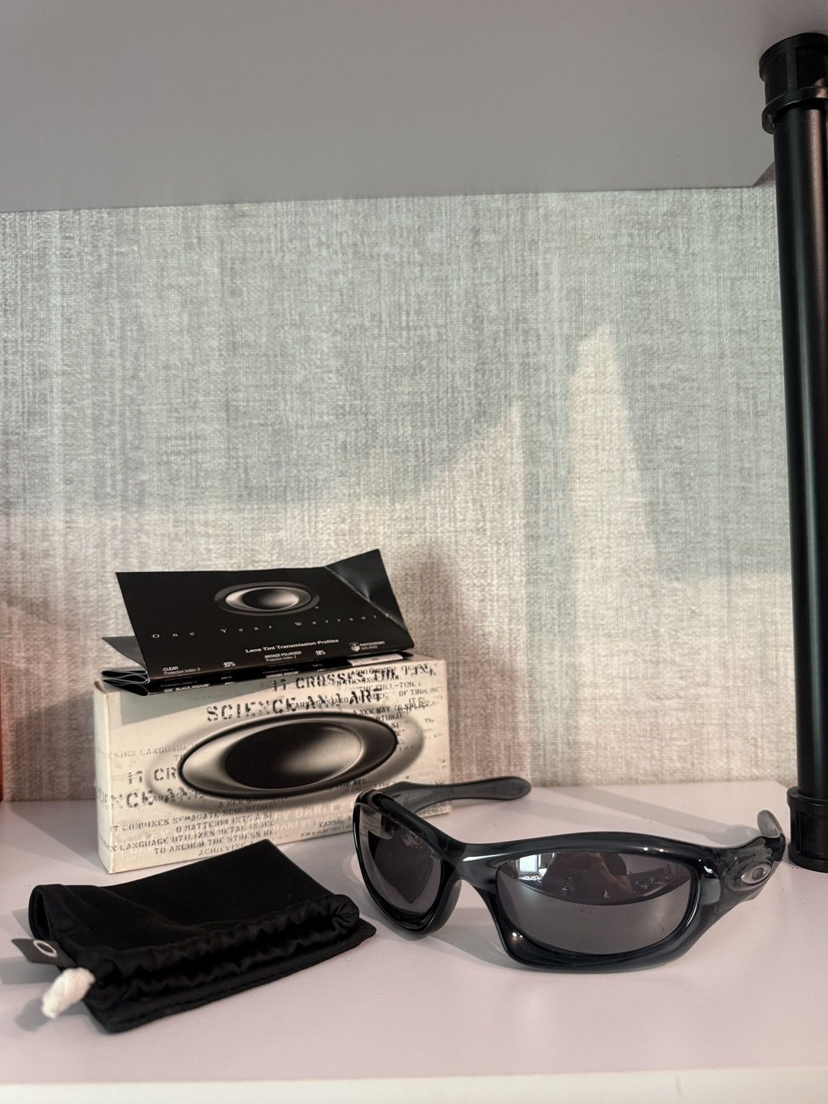 Oakley OAKLEY MONSTER DOG 'Crystal black'SUNGLASSES | Grailed