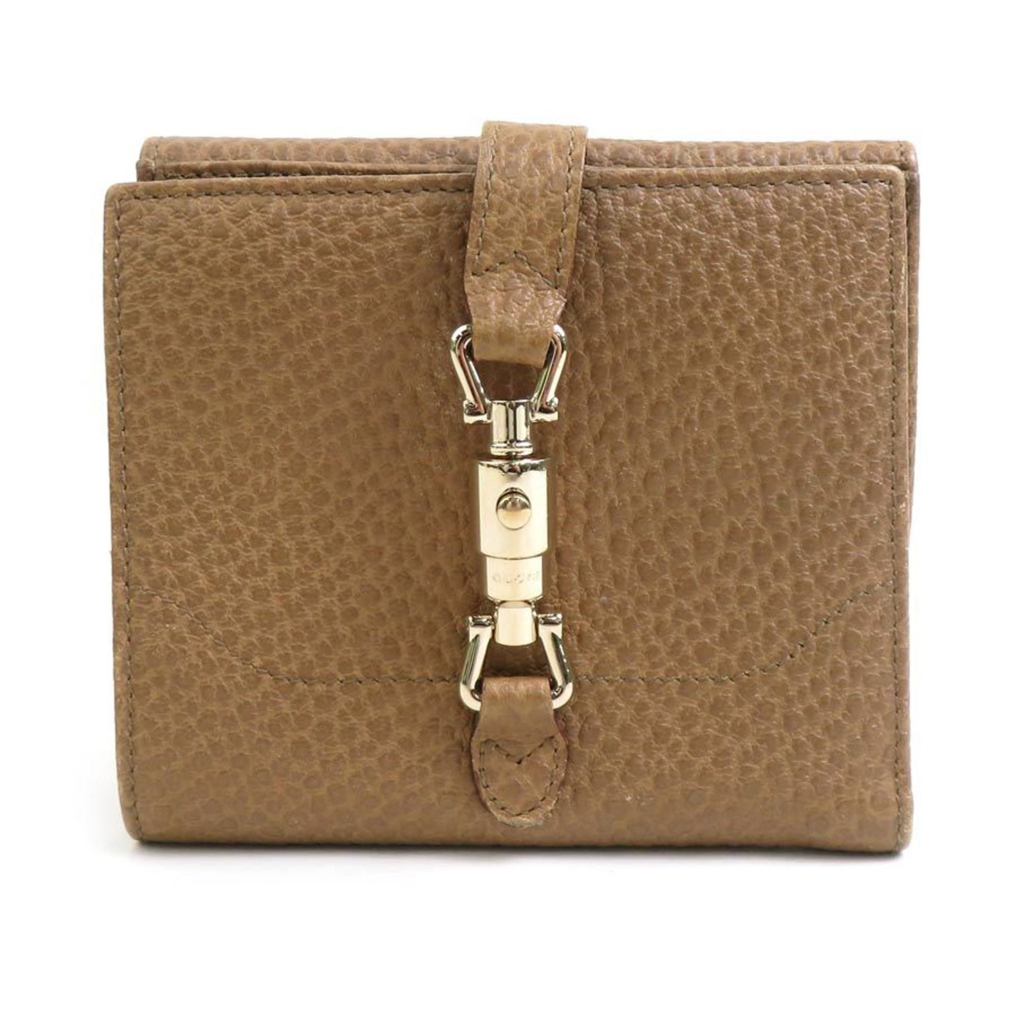 Gucci Gucci Bi-fold Wallet, Brown Leather, Men's/Women's, 141435 H31664A Size ONE SIZE - 1 Thumbnail