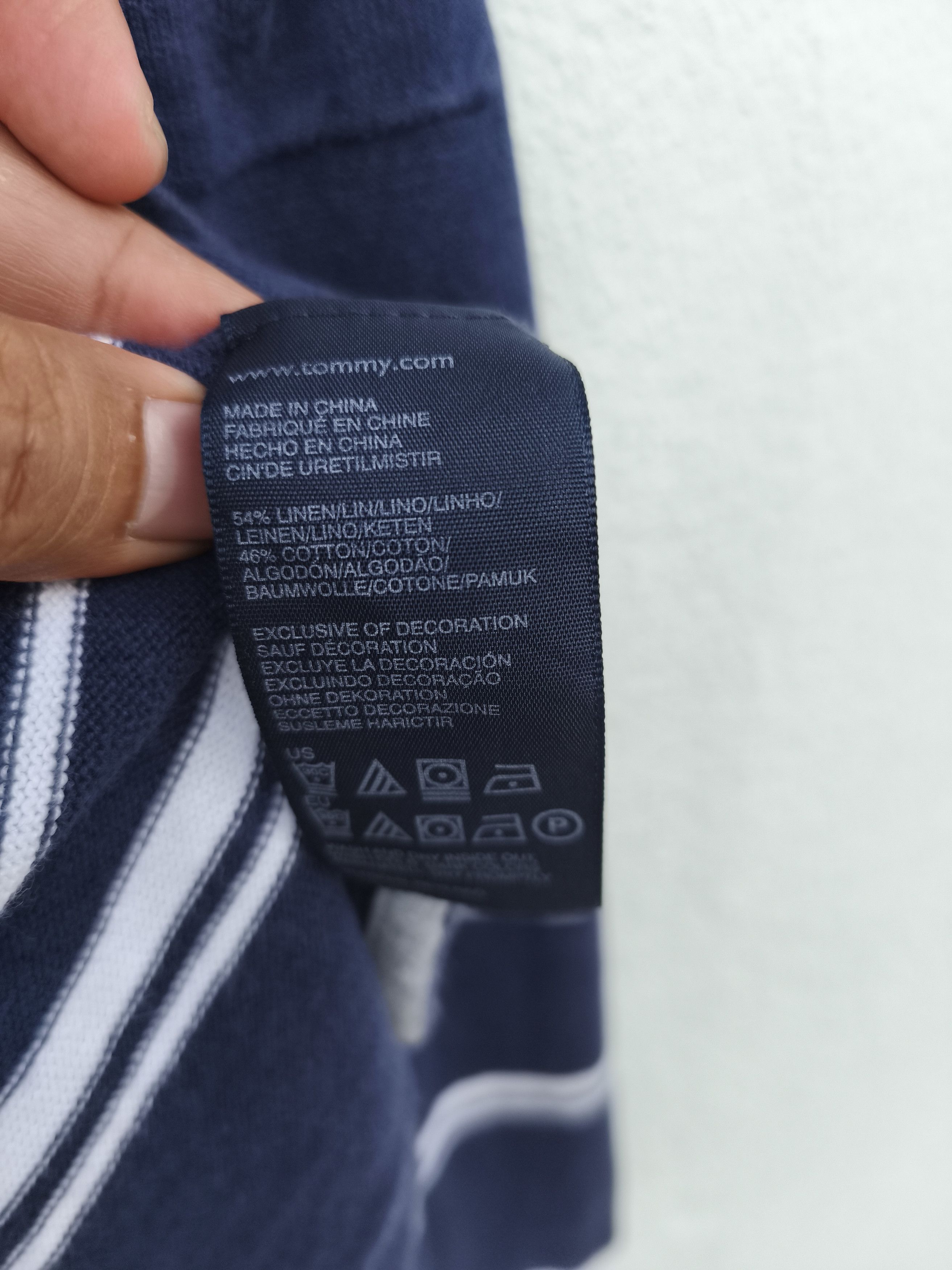 Tommy Hilfiger Tommy Hilfiger after hood stripes Linen clothes Size US L / EU 52-54 / 3 - 12 Thumbnail