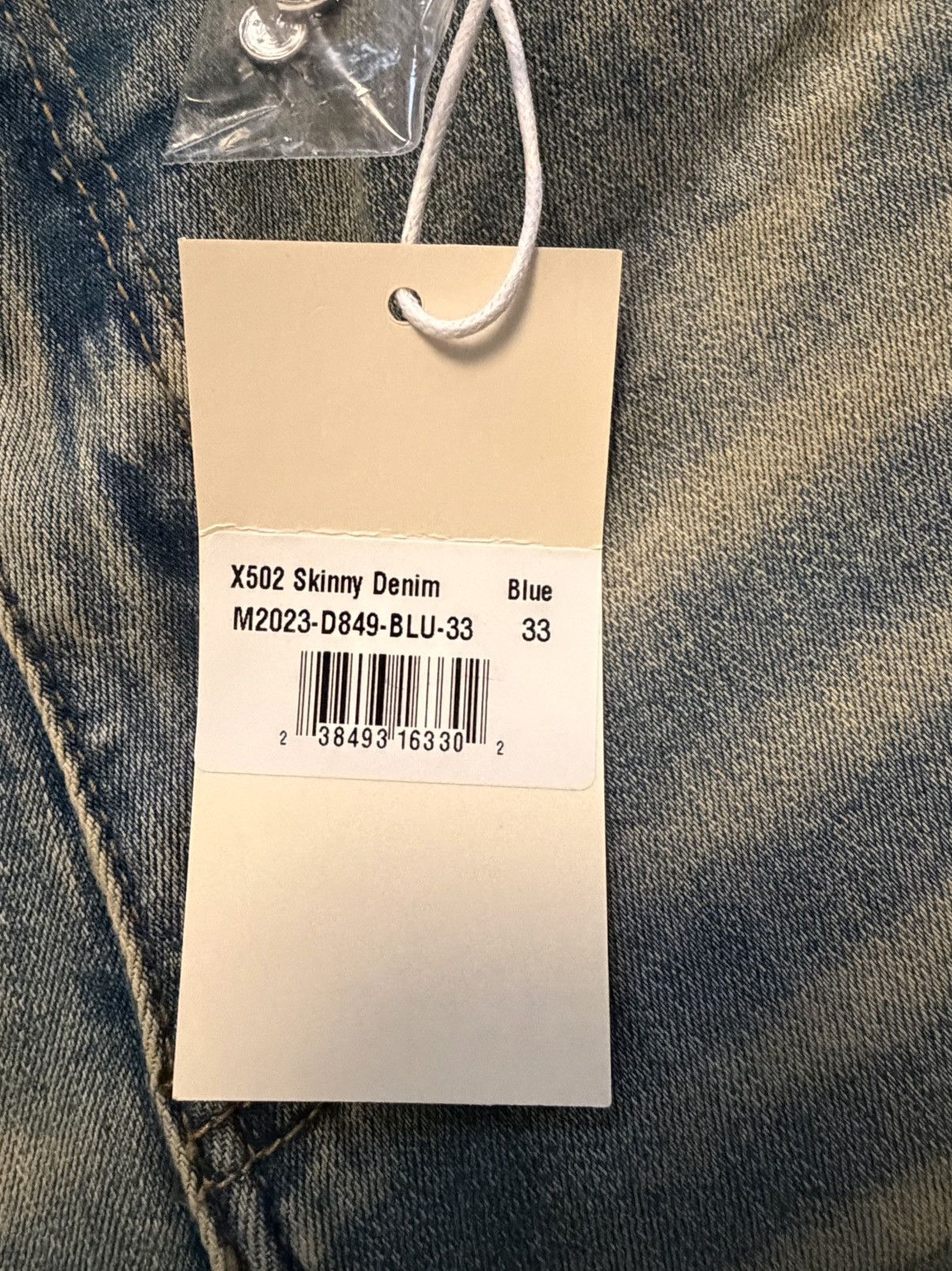 MNML Mnml X502 Skinny Denim Size US 33 - 3 Thumbnail