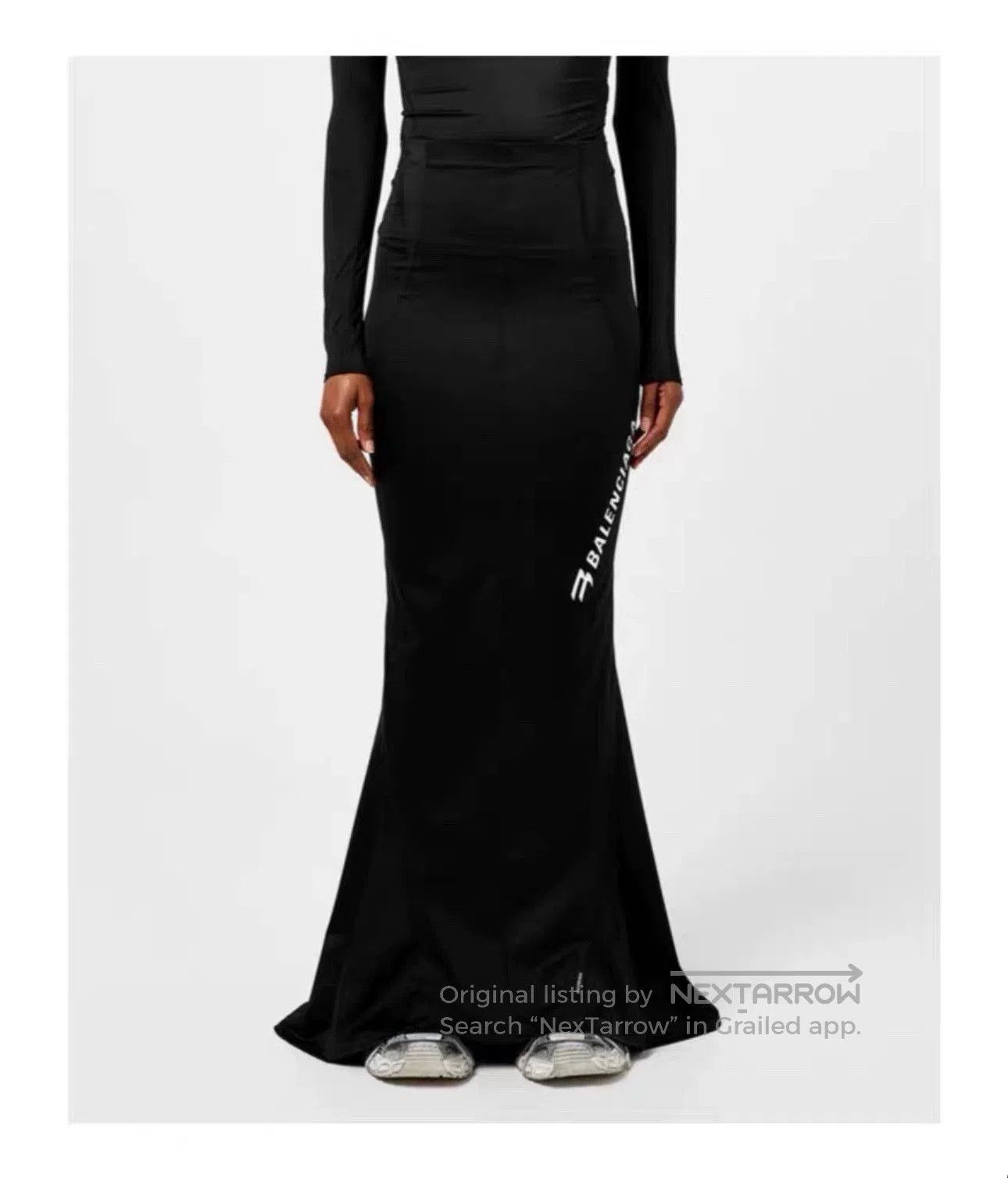 Balenciaga Balenciaga Sporty B Activewear Mermaid Skirt. Size US 36 / EU 52 - 5 Thumbnail