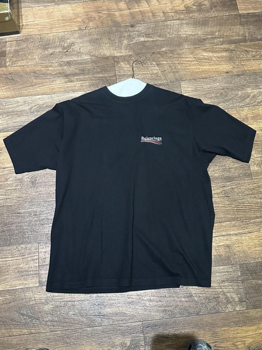 Balenciaga Political Campaign Large Fit T-Shirt XL