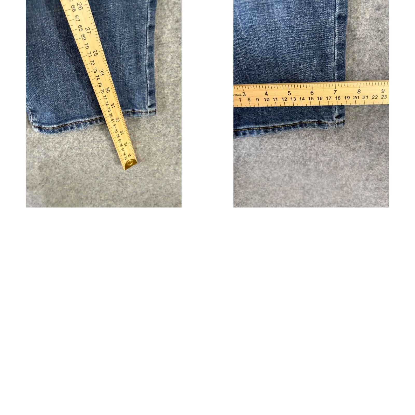 Lee Lee Extreme Motion MVP Jeans Mens 38x32 Blue Denim Straight Fit Tapered Leg Stretch Jeans Mens Regular Waist 37in Blue Denim Size US 38 / EU 54 - 10 Thumbnail