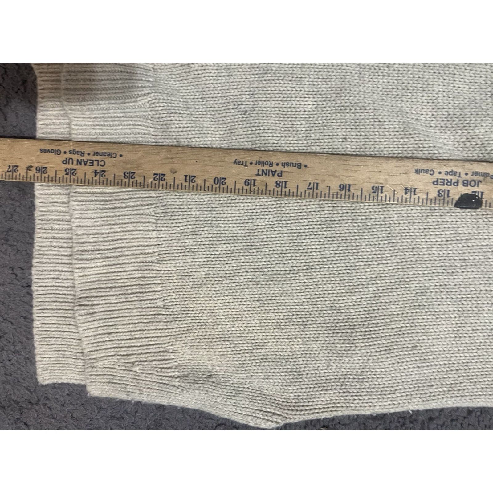 Gap GAP Women's Medium Beige Wool Linen Acrylic Blend Sweater Long Sleeve Tie Front Size M / US 6-8 / IT 42-44 - 5 Thumbnail