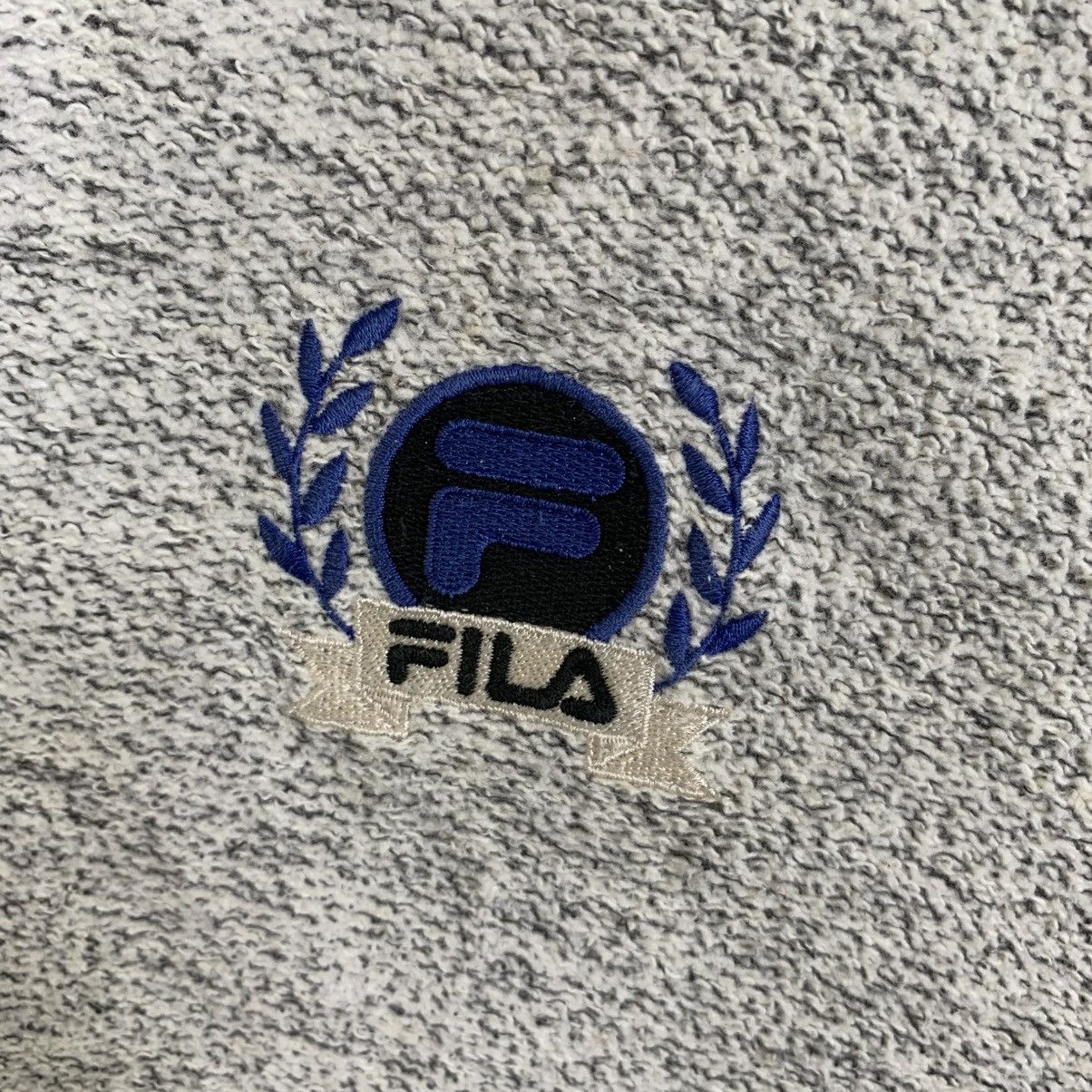 Designer × Fila × Vintage Vintage Fila Sweatshirt Small Logo Embroidered Fila Crewneck Size US L / EU 52-54 / 3 - 3 Thumbnail
