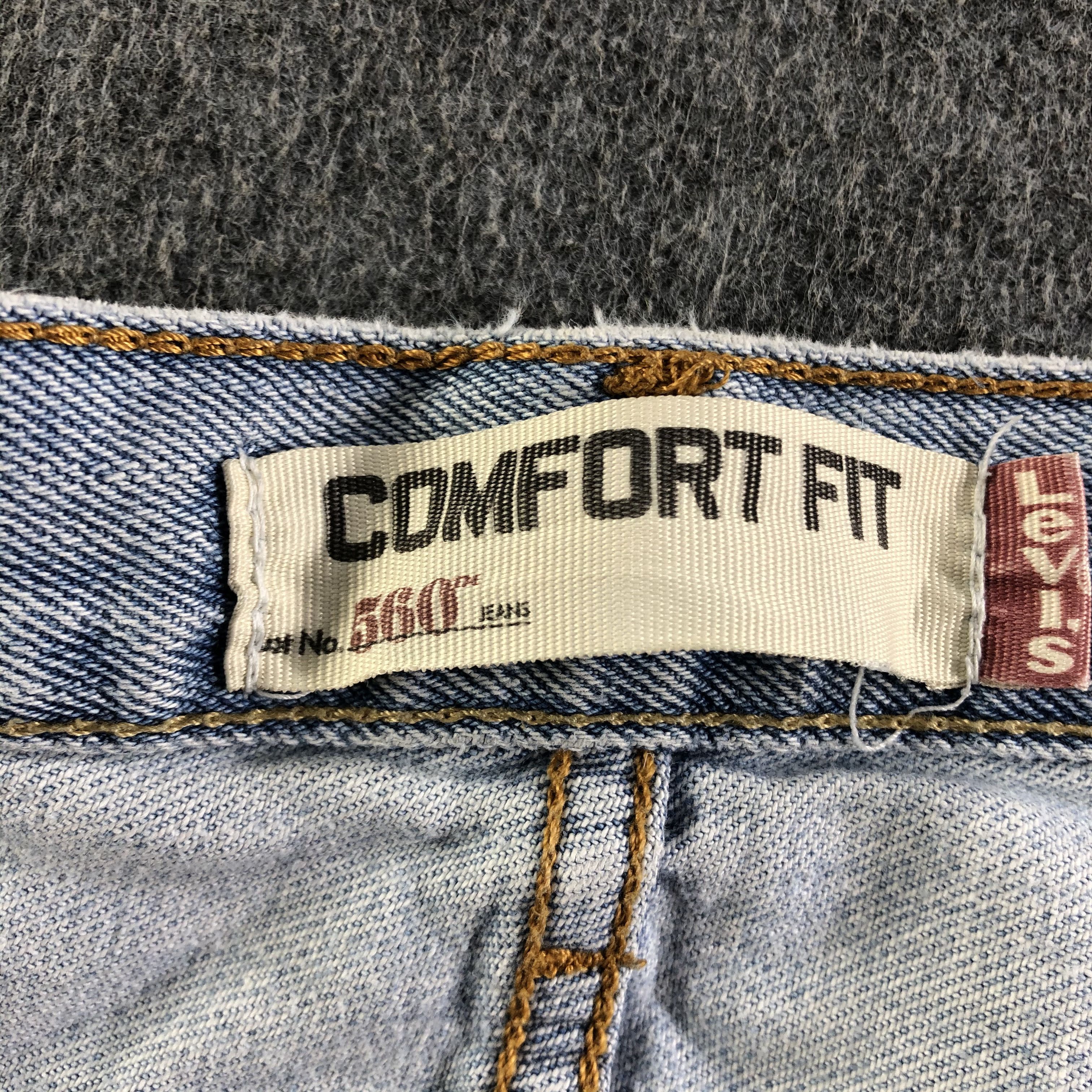 Levi's Vintage Light Wash Levis 560 Jeans-J3710 Size US 36 / EU 52 - 10 Thumbnail