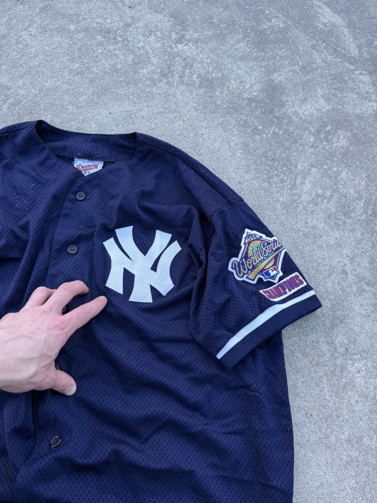 Majestic Vintage Majestic Y2K streetwear band oversized jersey Size US XL / EU 56 / 4 - 9 Thumbnail