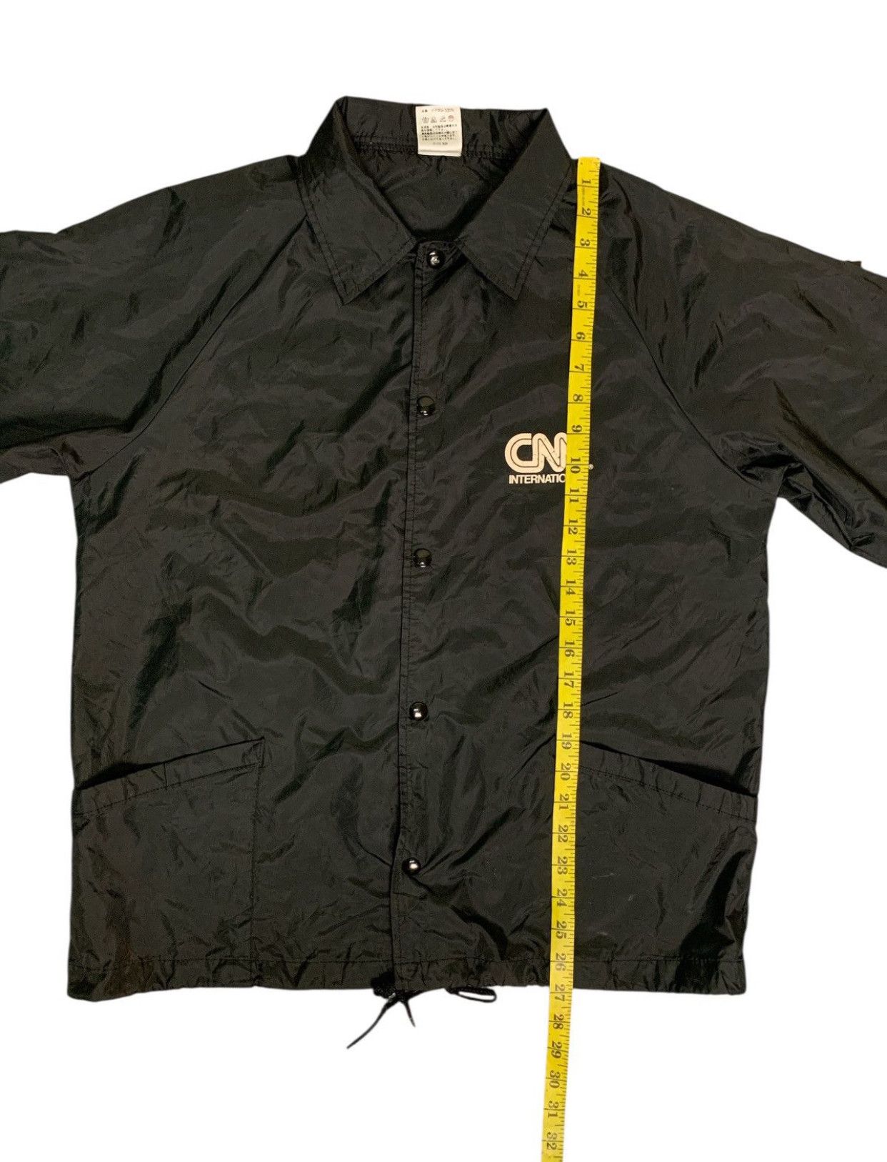 Other Rare Design Vintage CNN International Button Up Windbreaker Size US M / EU 48-50 / 2 - 8 Thumbnail