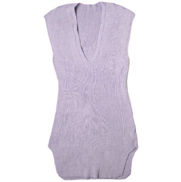 Other Mame Kurogouchi Mame Kurogouchi Washable Linen Knitted Vest Textile Tops MM22SS-KN021 DUTY FREE for USA Size ONE SIZE - 1 Thumbnail