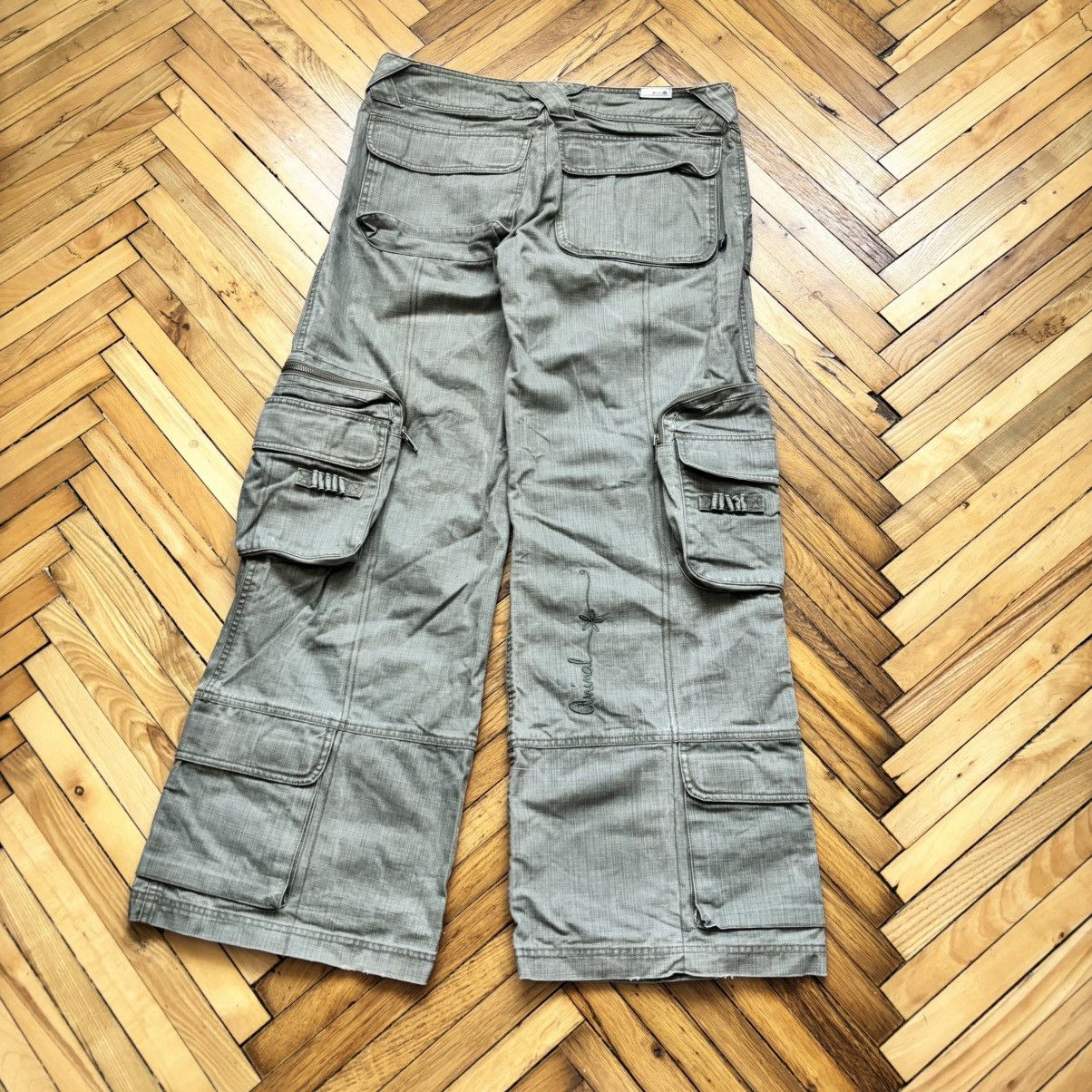 Vintage Last Drop‼️ Vintage 90’s Cargo Animal Multi-Pocket Pants Size US 32 / EU 48 - 3 Thumbnail