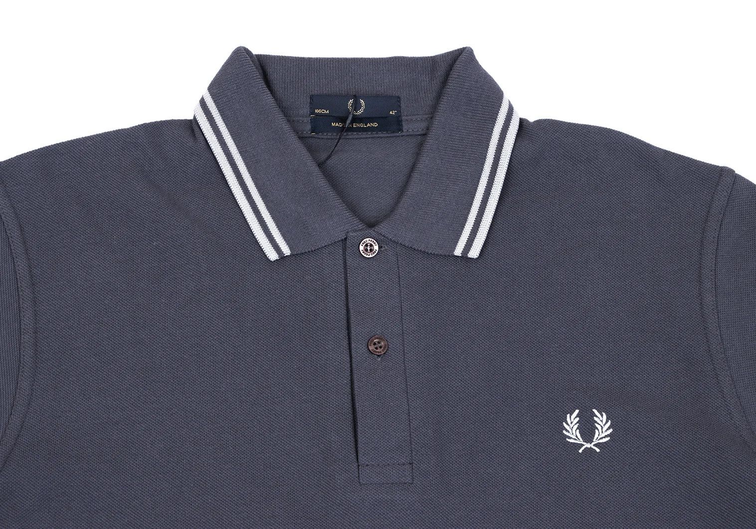 Fred Perry Polo Shirt with Embroidered Logo in Navy Size 42 Size US XS / EU 42 / 0 - 3 Thumbnail