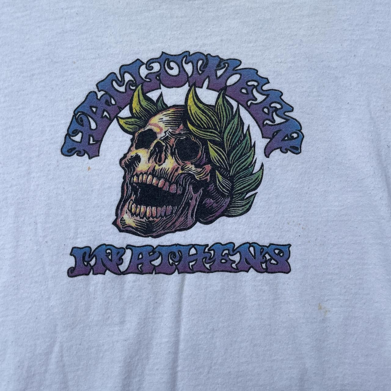 Vintage Vintage 90s Halloween in Athens Music Festival tee Size US M / EU 48-50 / 2 - 2 Thumbnail
