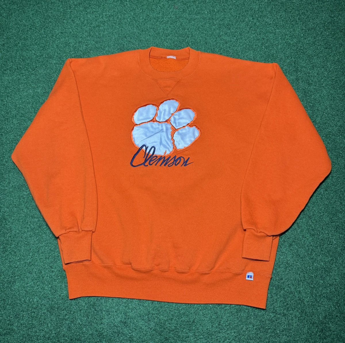 Russell Athletic Vintage 90s Clemson Russell Athletic XL College Sweatshirt Size US XL / EU 56 / 4 - 1 Thumbnail
