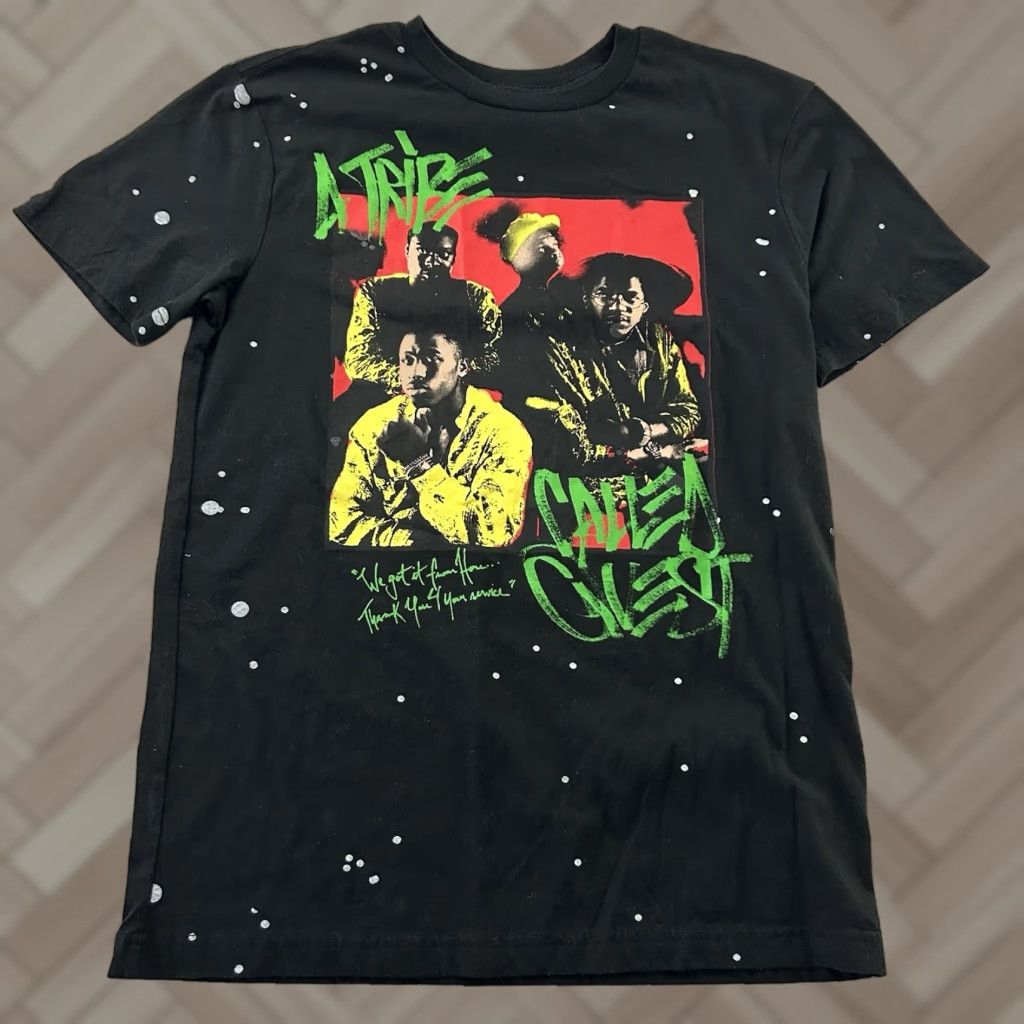 Quest A Tribe Called Quest Short Sleeve T Shirt Men's XS Black Size US XS / EU 42 / 0 - 1 Thumbnail