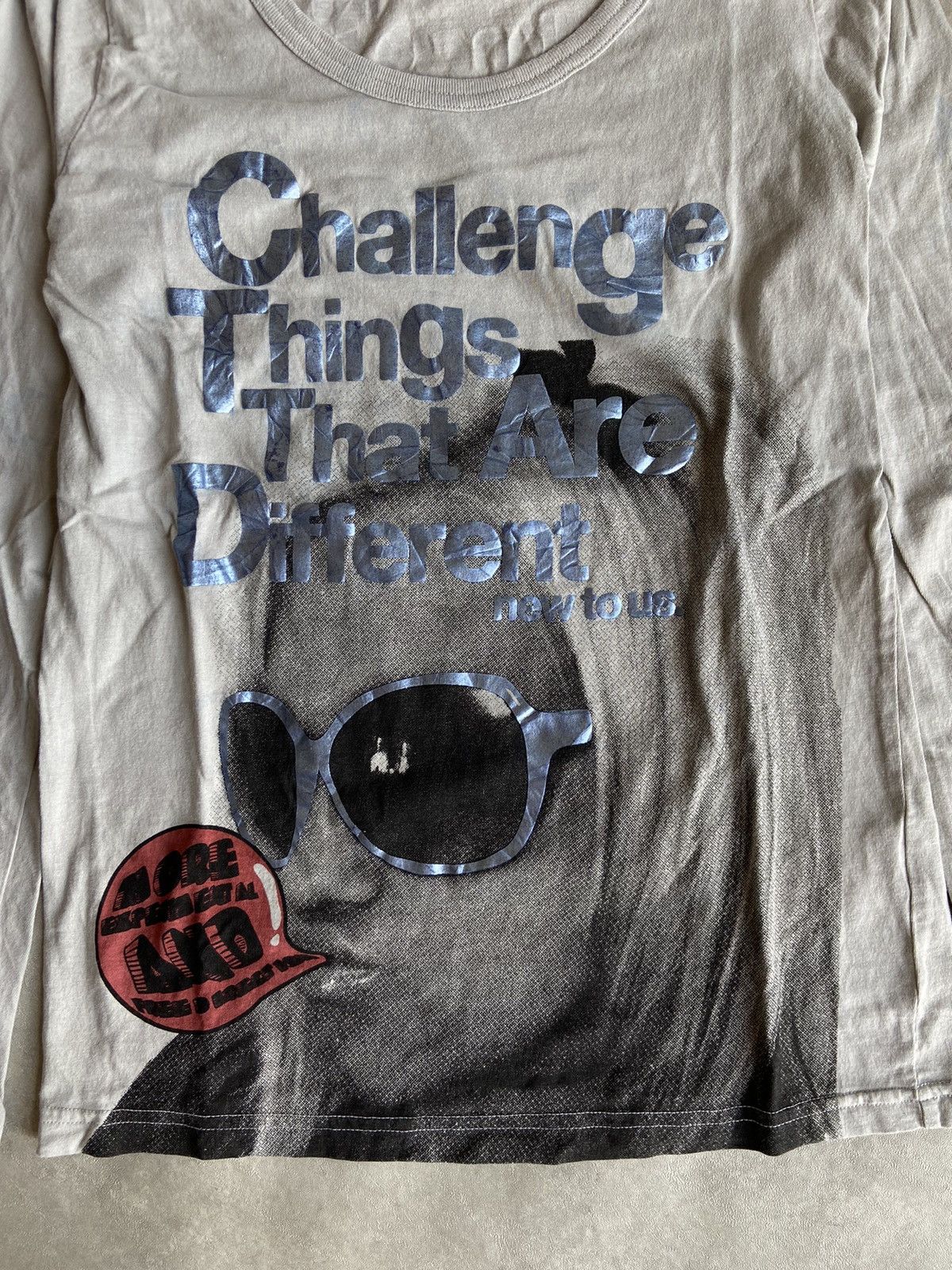 If Six Was Nine × Japanese Brand SpRay Challenge Things That Are Different Longsleeve Size US M / EU 48-50 / 2 - 3 Thumbnail