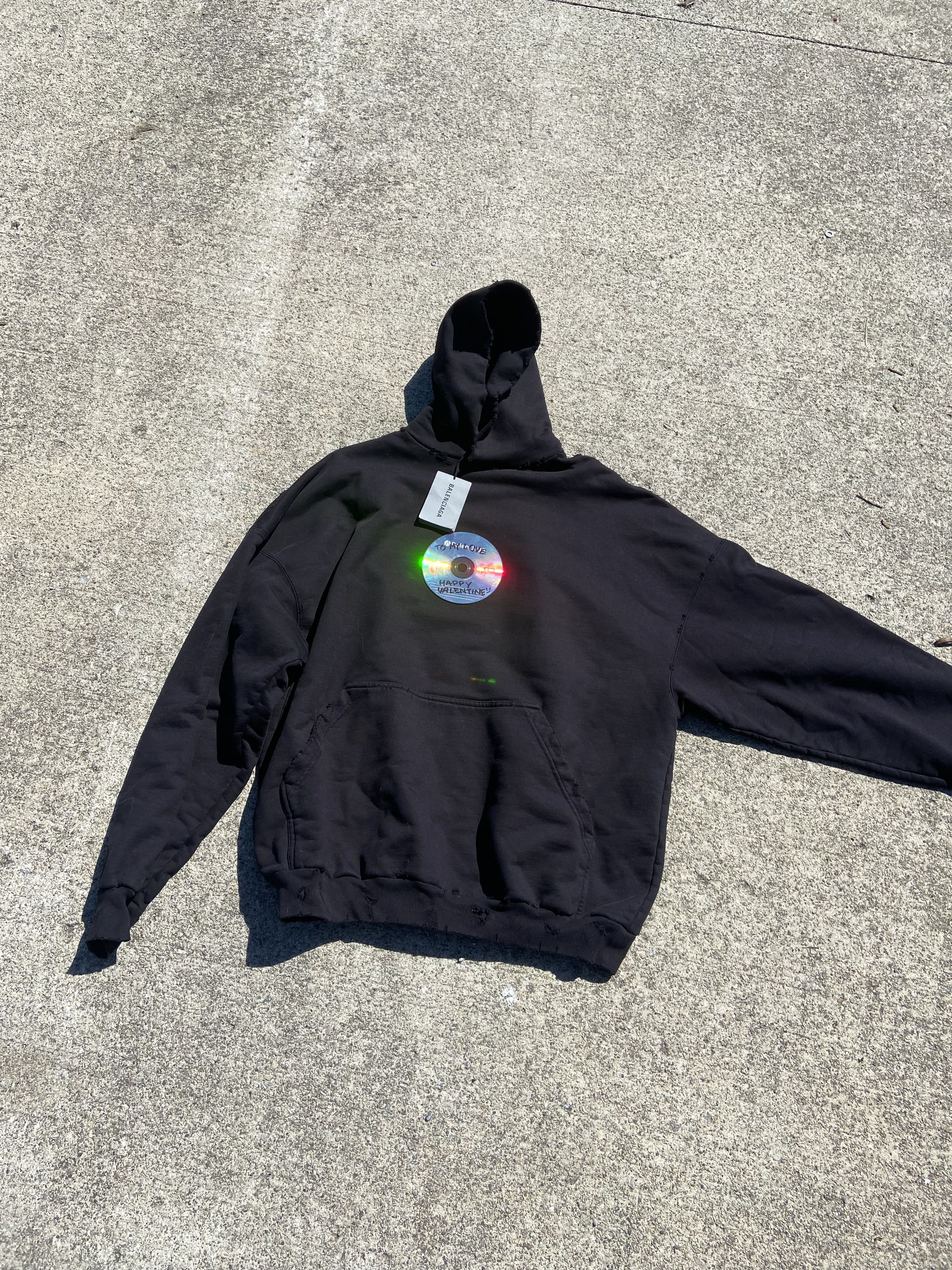 Balenciaga Balenciaga CD hoodie Size US L / EU 52-54 / 3 - 5 Thumbnail